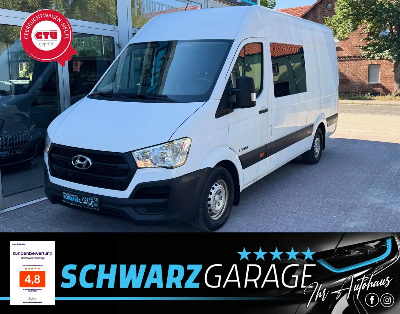 Hyundai H 350 Kasten L2H2 Eco*KLIMA*KAMERA* Weiß - 1