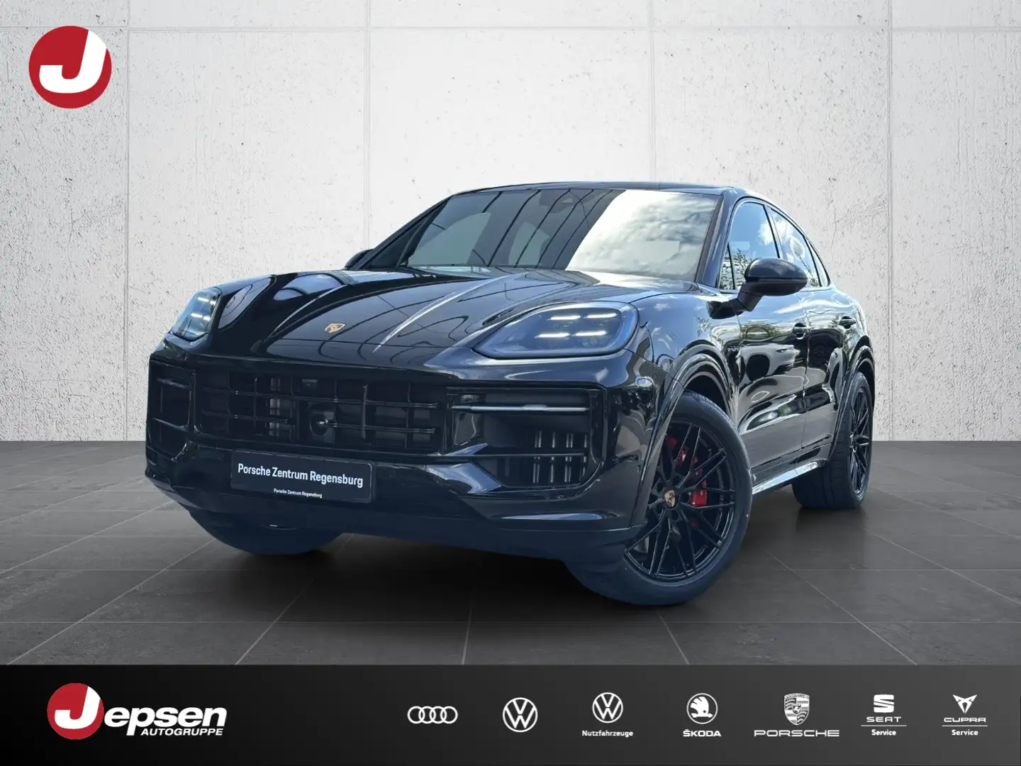 Porsche Cayenne S E-Hybrid Coupé AHK PANO BOSE Zwart - 1
