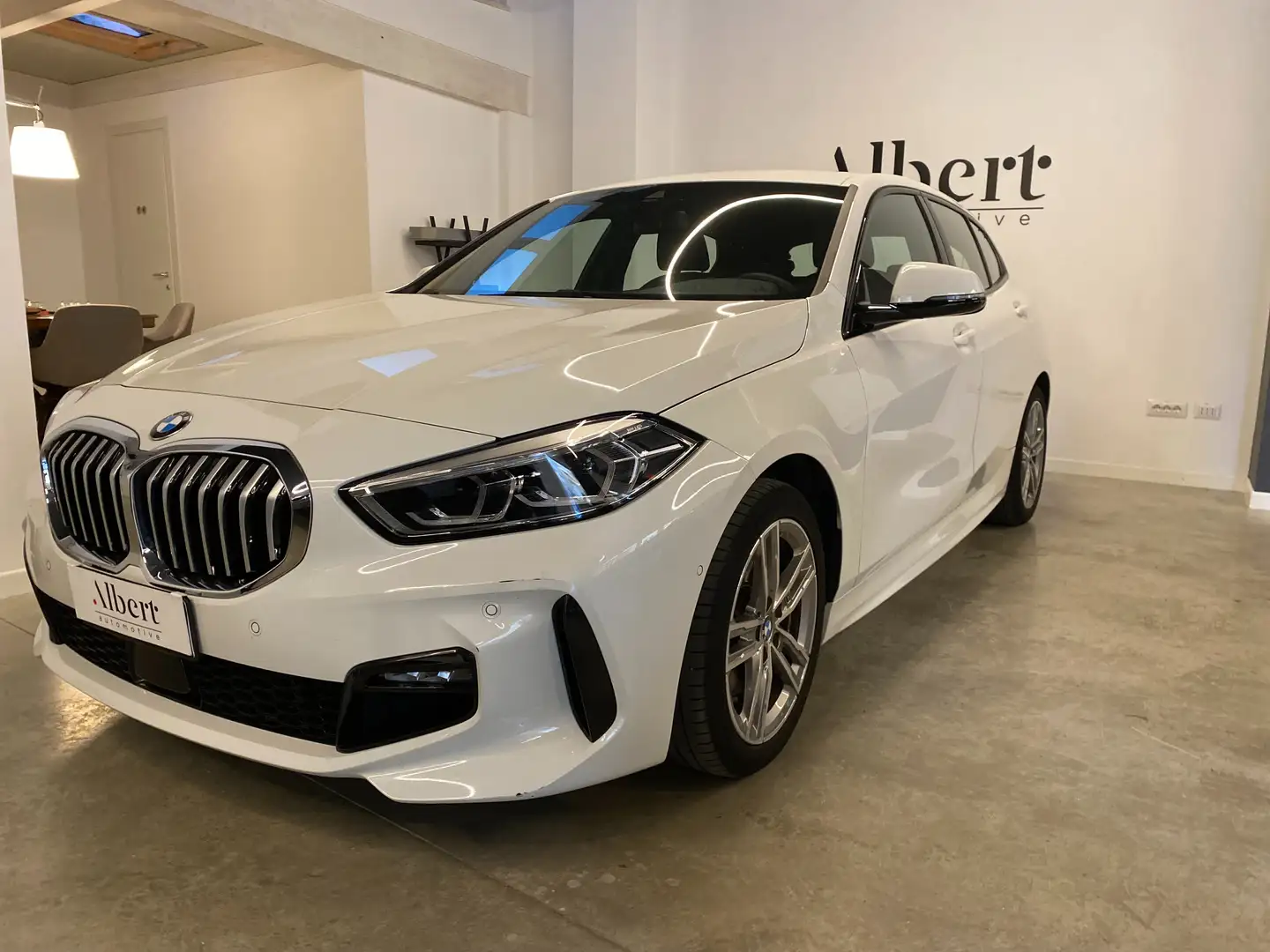 BMW 118 118i Msport 5p auto Bianco - 1