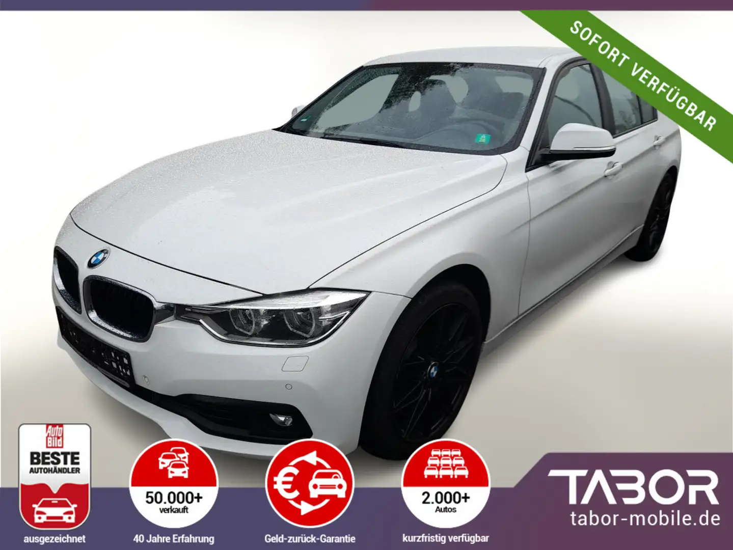BMW 318 318i Steptronic Advantage LED Nav PDC Temp 16Z Weiß - 1