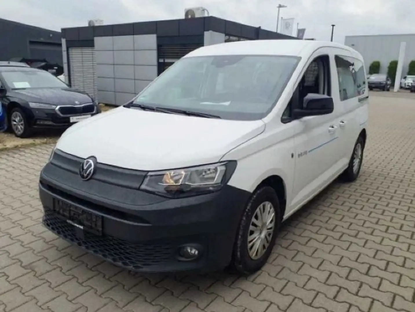 Volkswagen Caddy 2.0 TDI SHZ*Tempo*Climatronic* Alb - 2