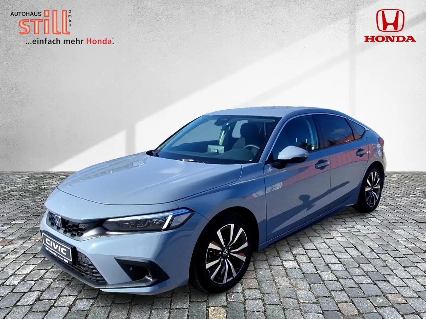 Honda Civic e:HEV 2.0 Elegance Navi*Kamera*Sitzheiz.* Gris - 2