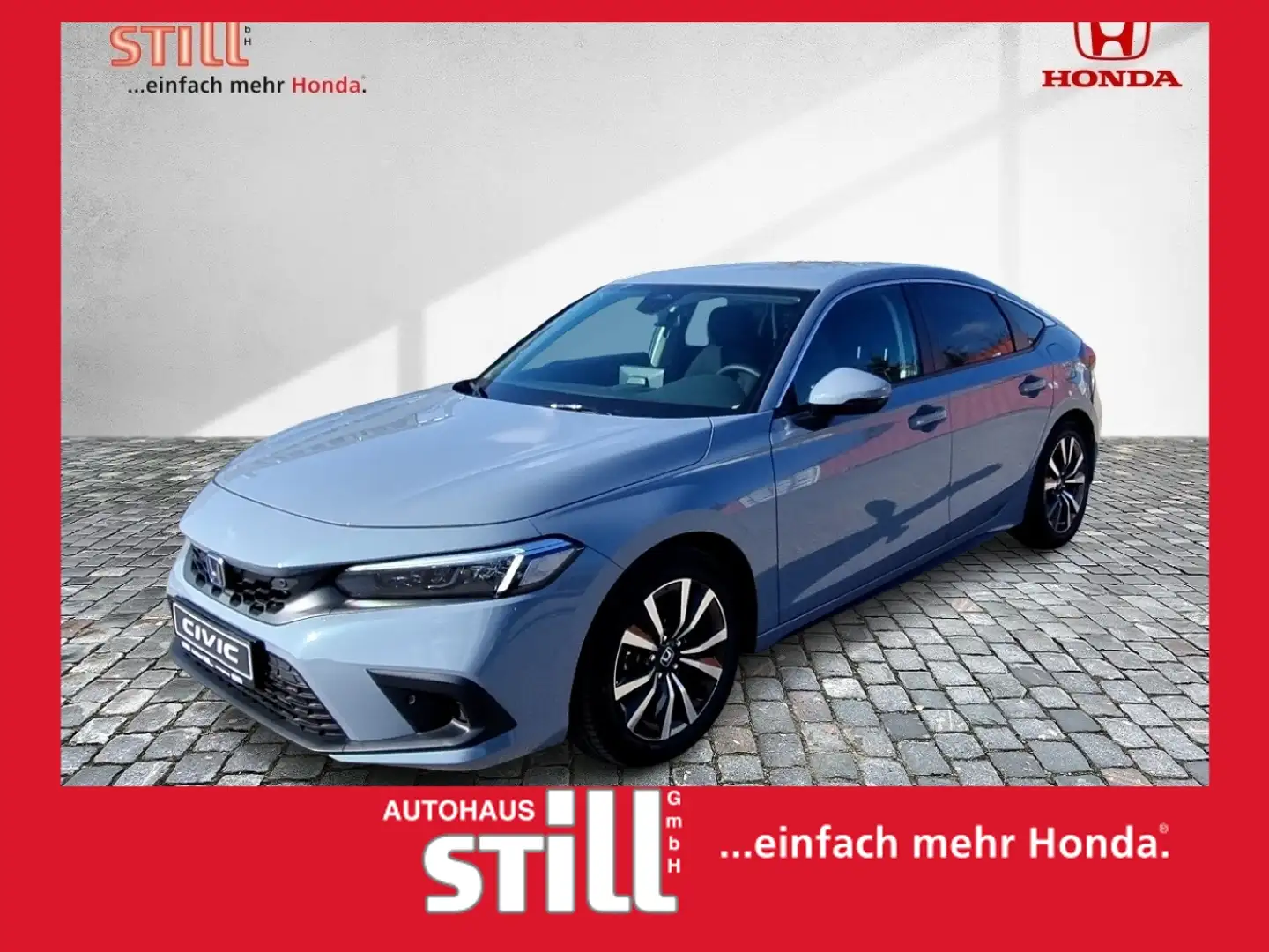 Honda Civic e:HEV 2.0 Elegance Navi*Kamera*Sitzheiz.* Gris - 1