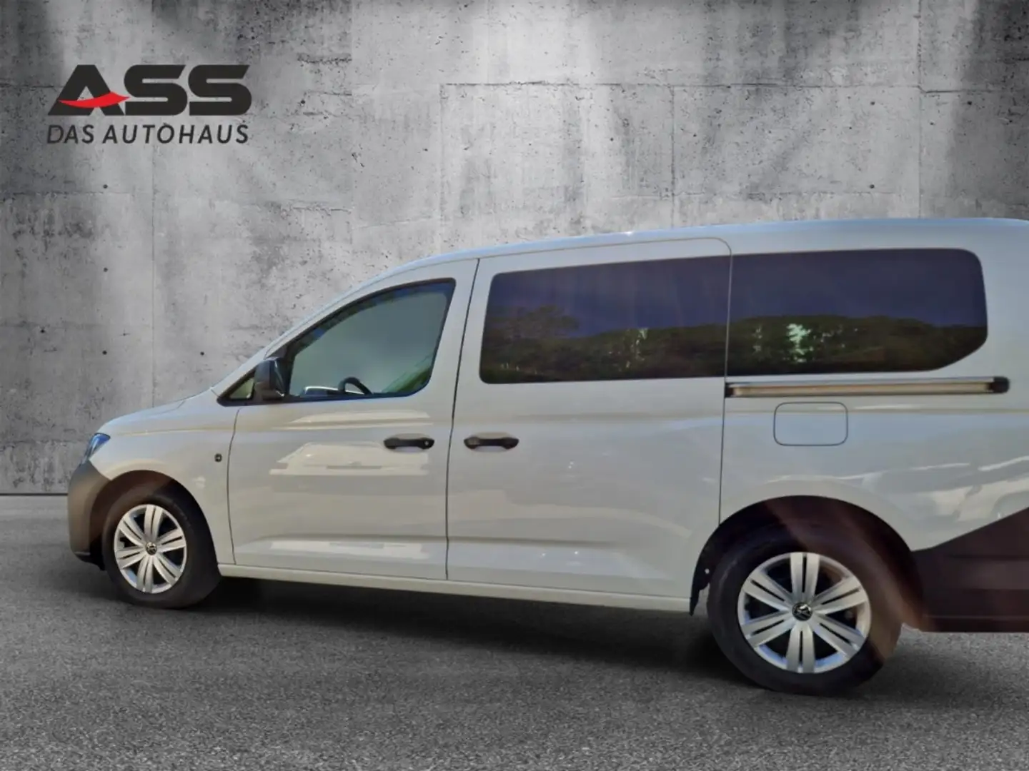 Volkswagen Caddy 2.0 TDI EU6d Commerce Kombi AHK Navi DAB Spurhalte Weiß - 2