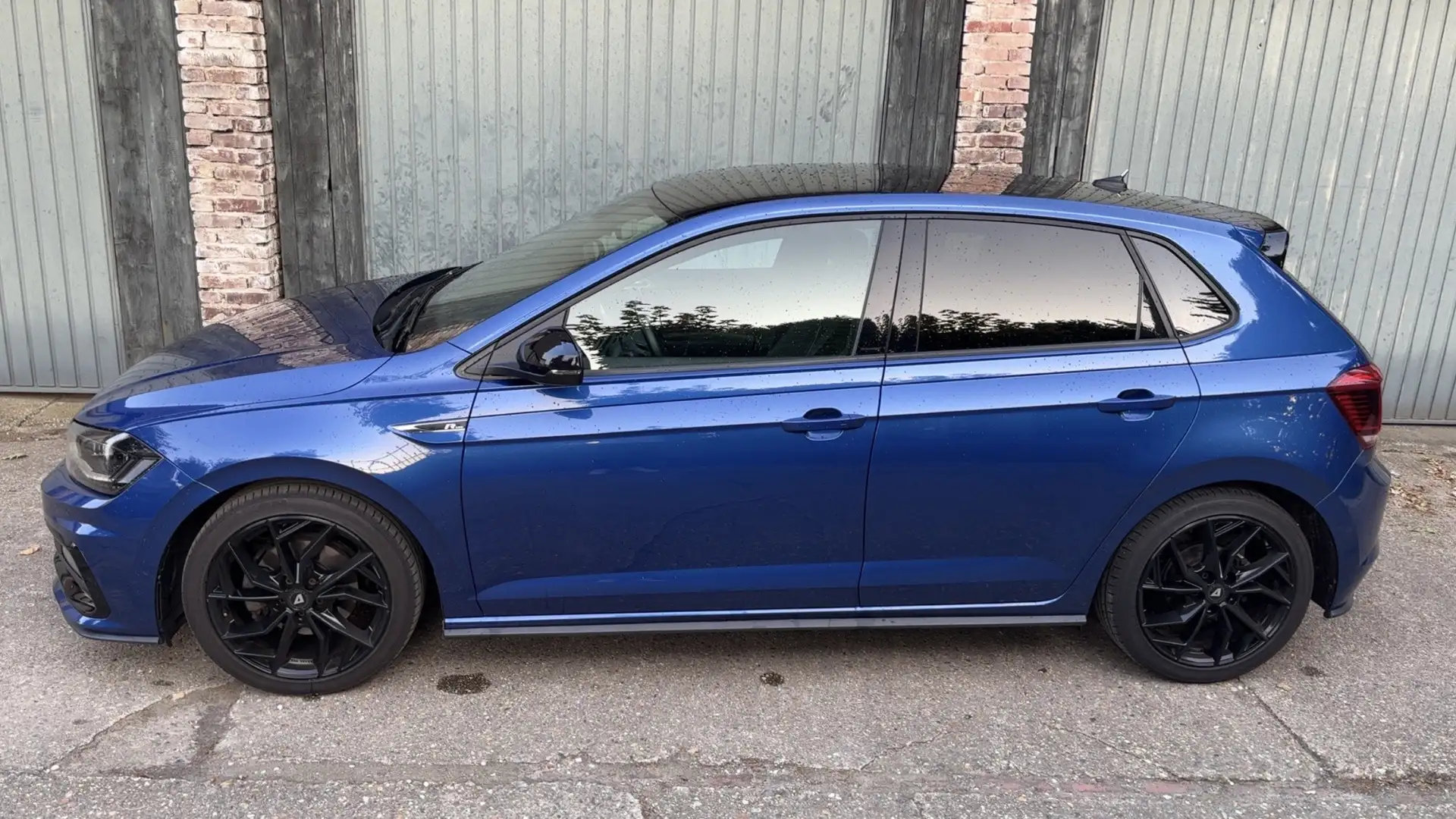 Volkswagen Polo 1.0 TSI Highline Business R-Line (H&R veren set) Blauw - 2