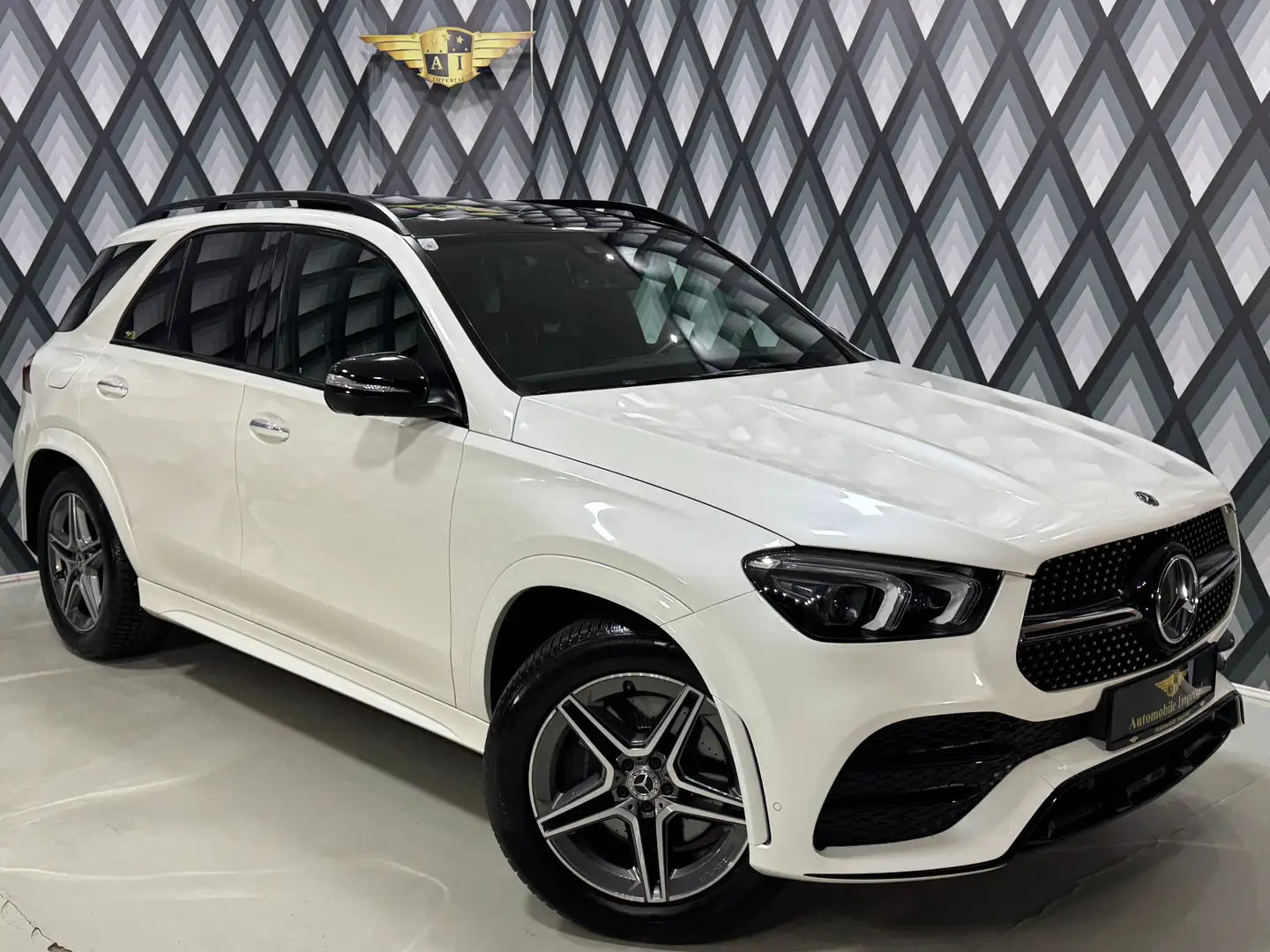 Mercedes-Benz GLE 300 d (W167) 4Matic // AMG LINE // VOLLE HÜTTE // Weiß - 1