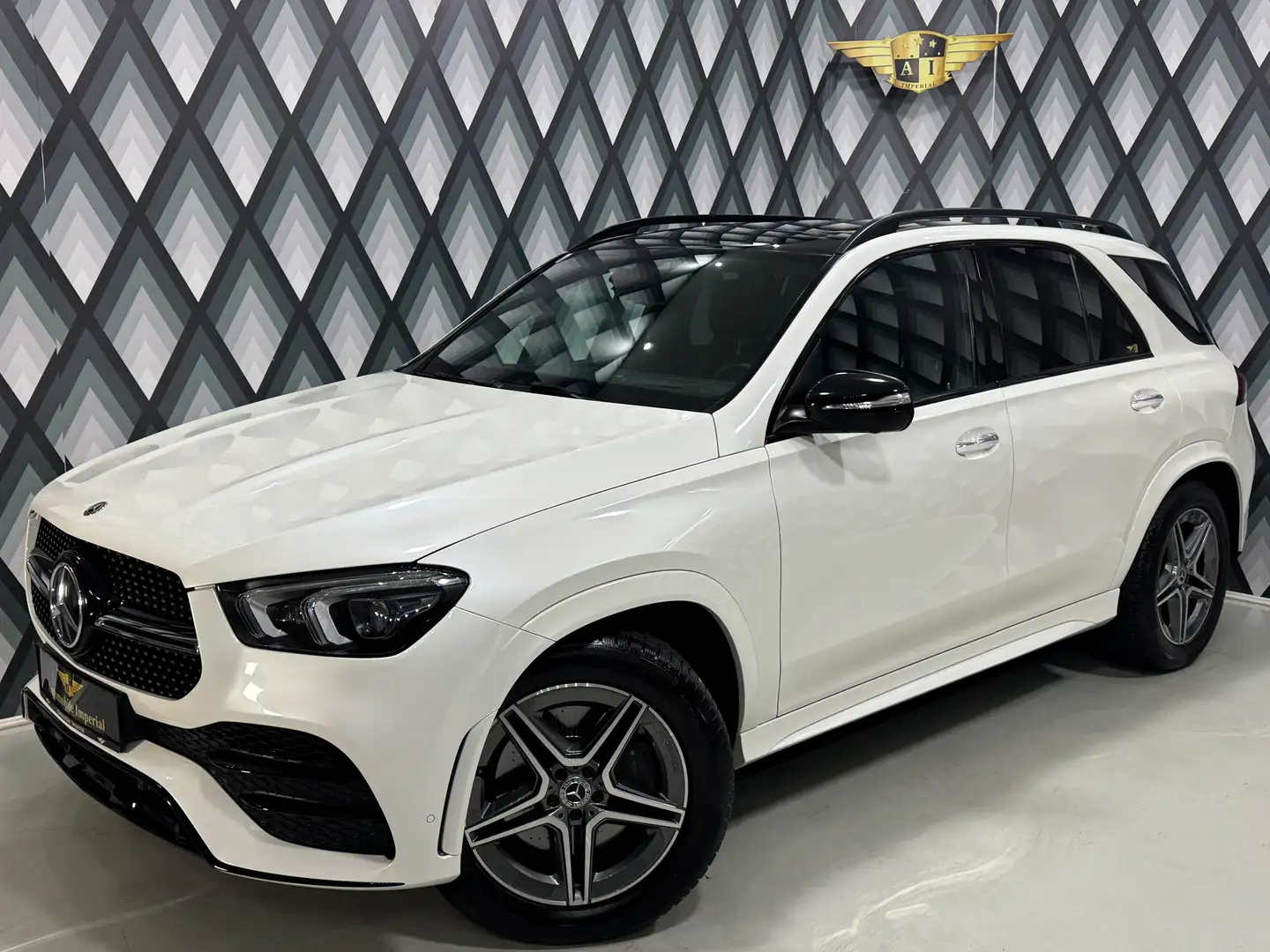 Mercedes-Benz GLE 300 d (W167) 4Matic // AMG LINE // VOLLE HÜTTE // Weiß - 2