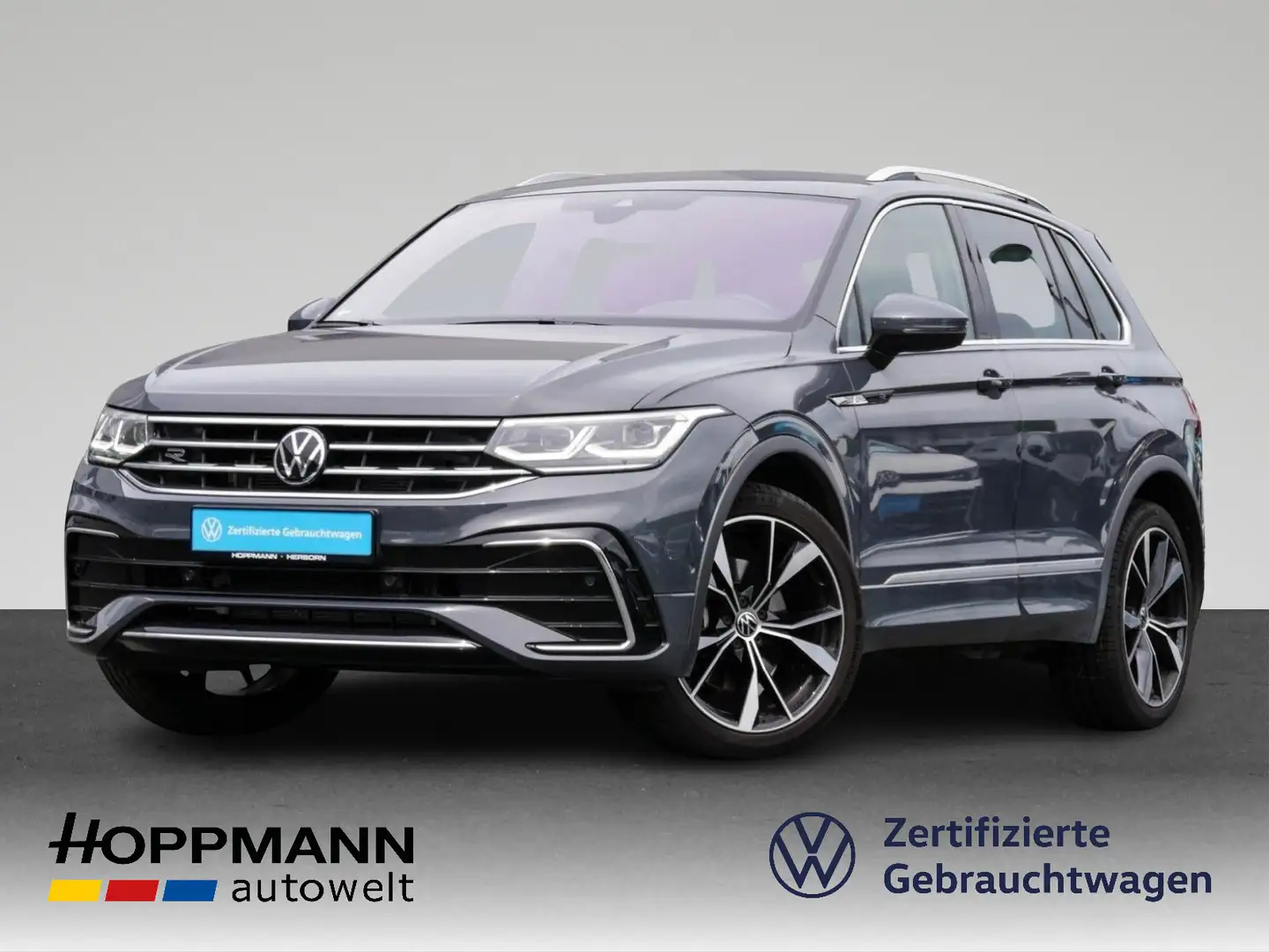 Volkswagen Tiguan 2.0 TSI R-Line IQ.LIGHT HUD APP-Connect Grau - 1