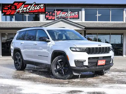 Silver 2024 Jeep Grand Cherokee L Limited 4WD SUV / Crossover Four-Wheel Drive 8-Speed Automatic