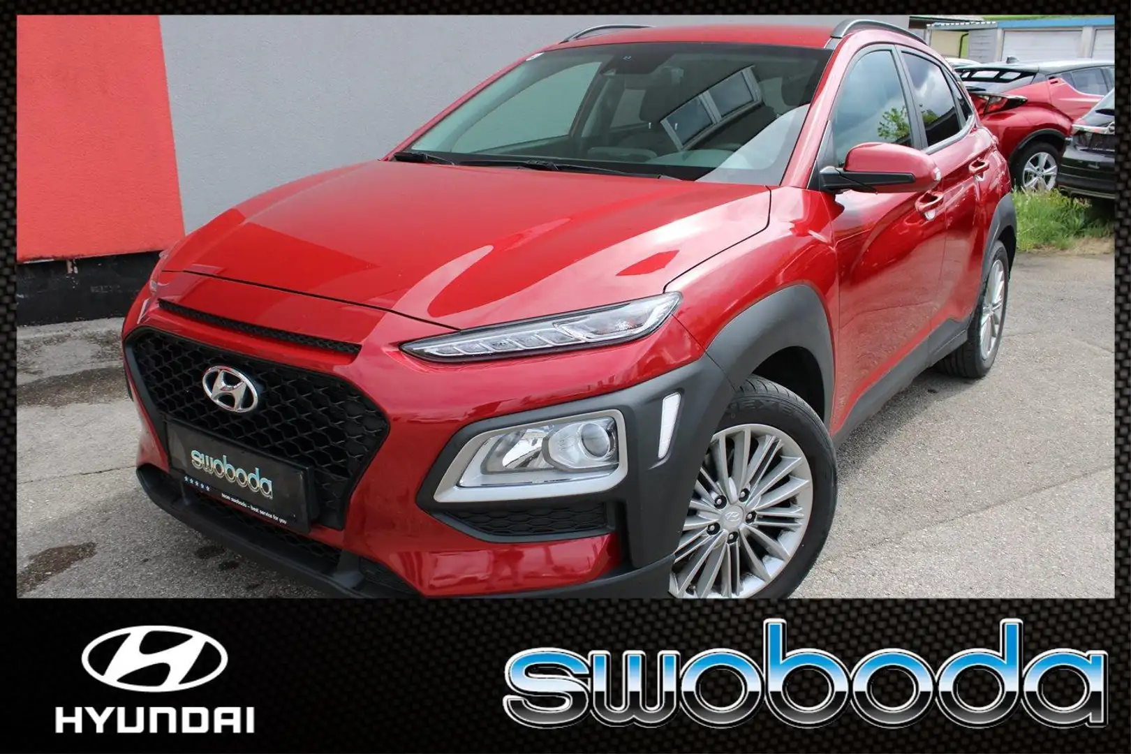 Hyundai KONA Kona 1,6 CRDi 4WD Level 3 Plus DCT Rosso - 1