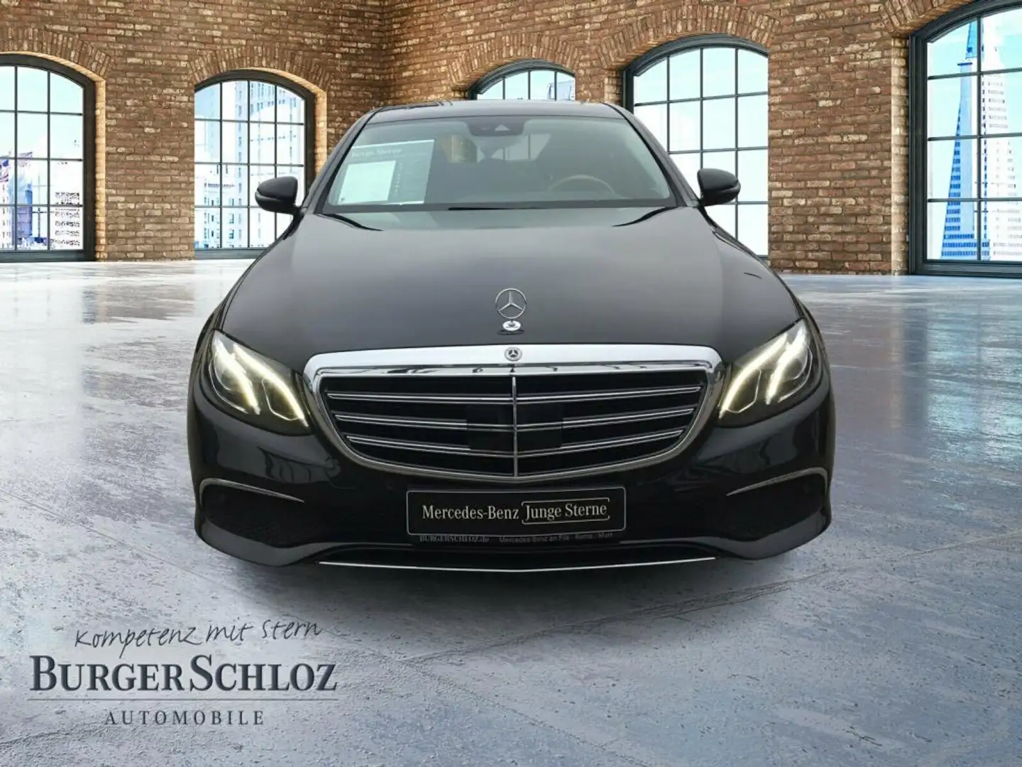Mercedes-Benz E 350 d  4xSHZ ACC AUT Bel.Sitz Kam. KlimaA LED Чорний - 2