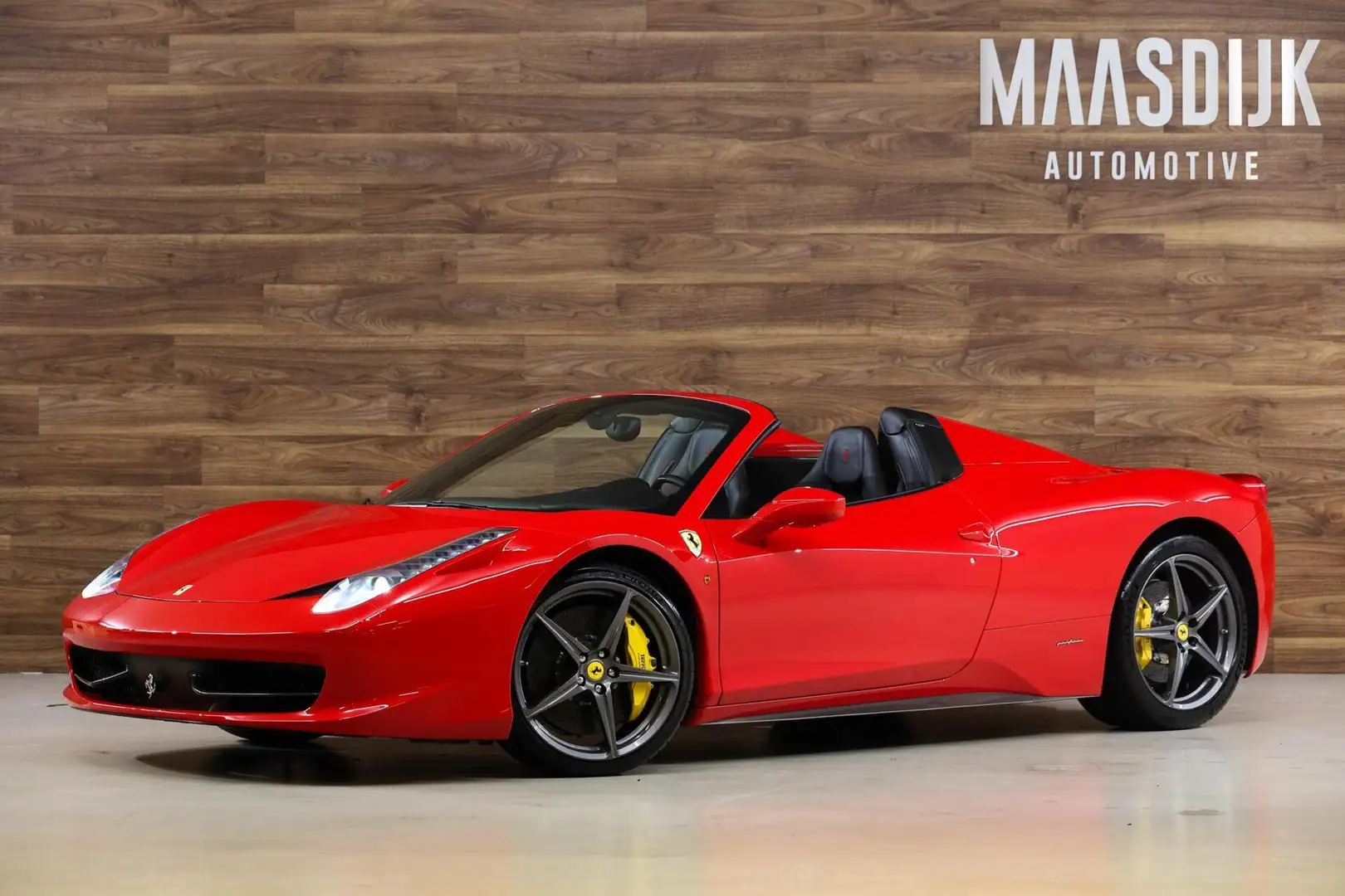 Ferrari 458 4.5 V8 Spider HELE|NL|Full Carbon|Full PPF|Camera| Rood - 1