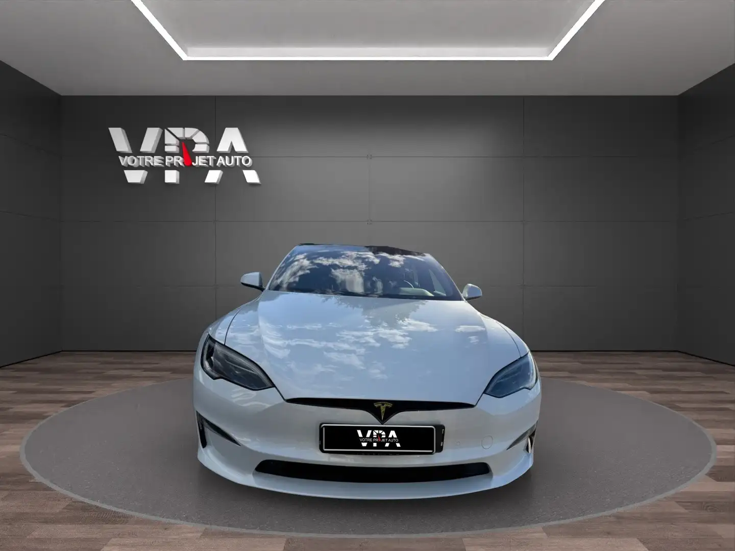 Tesla Model S Standard Blanc - 2