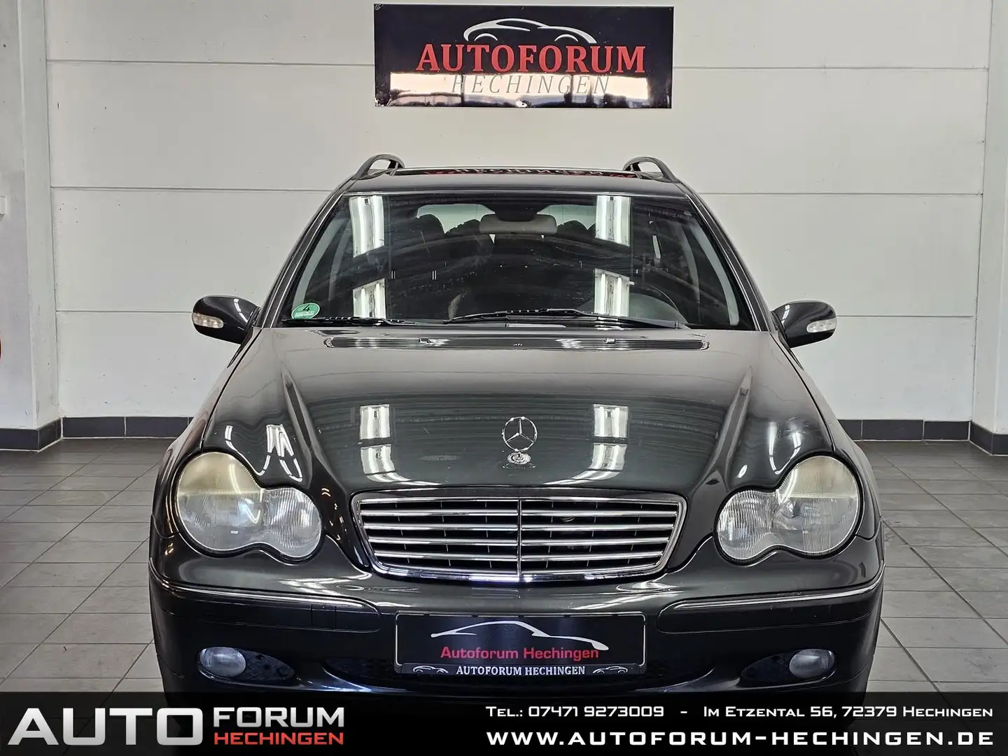 Mercedes-Benz C 200 T Kompressor Automatik AHK TÜV NEU Grau - 2