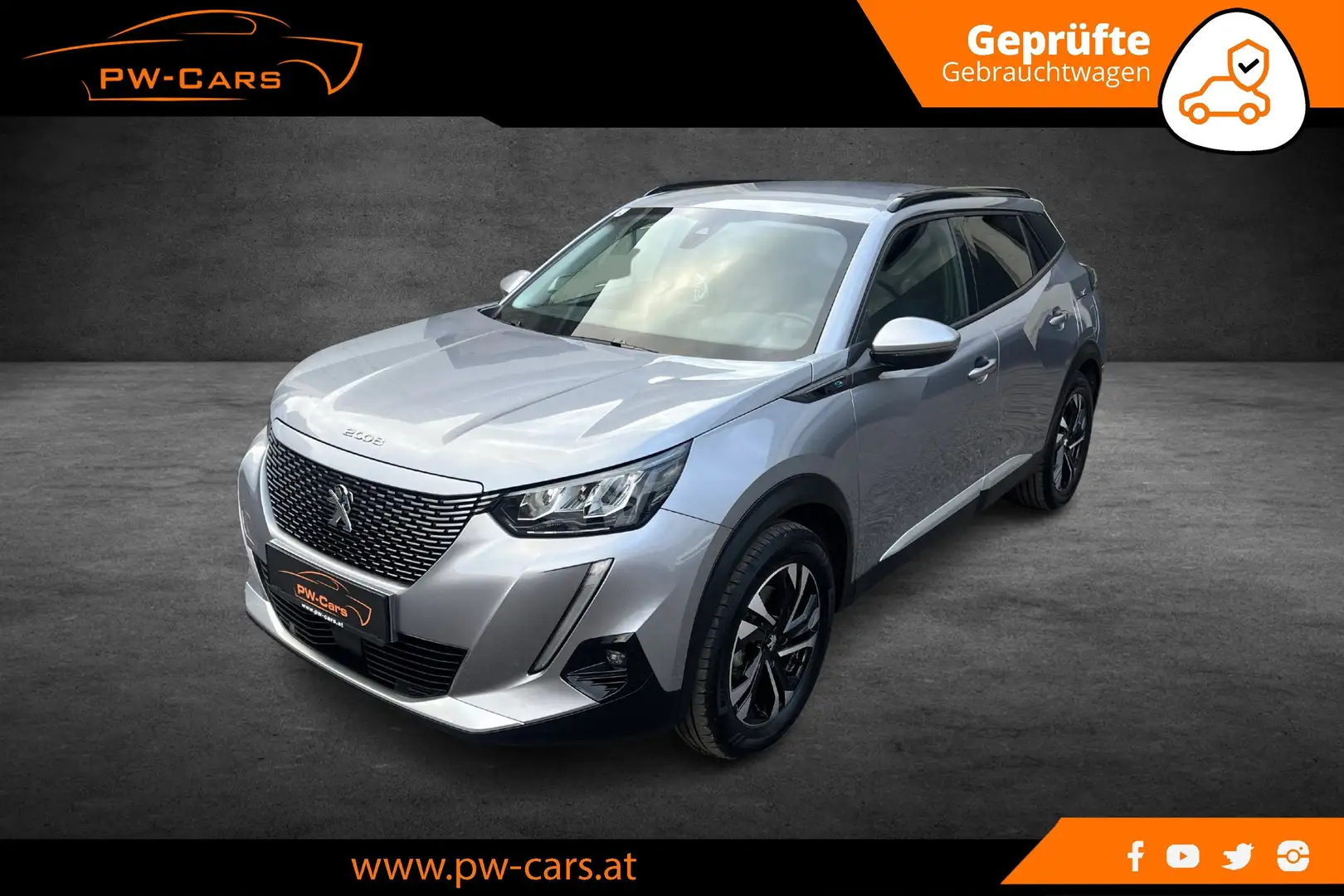 Peugeot 2008 e- Allure Pack CARE GARANTIE BIS 2029 Grau - 1