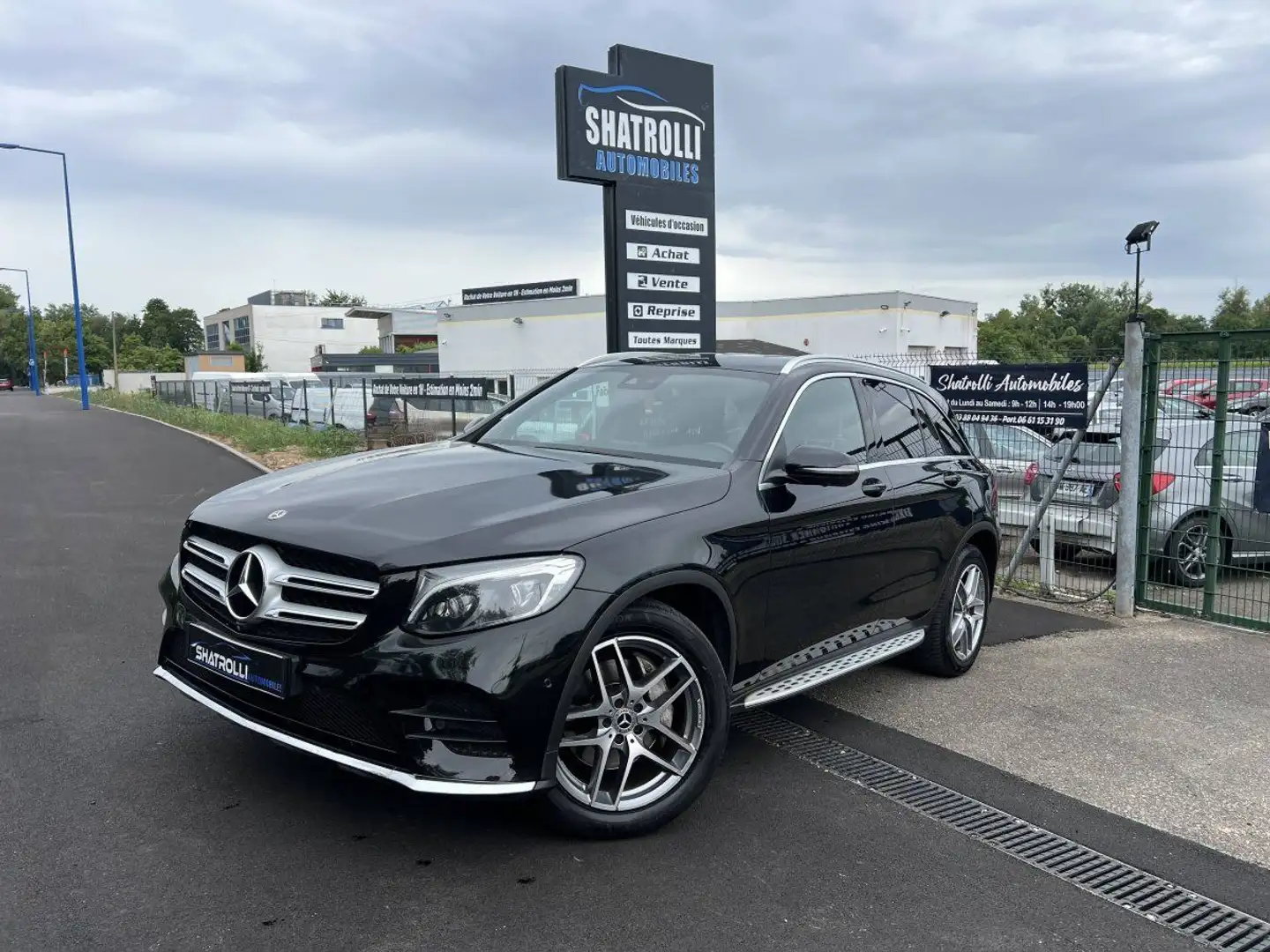 Mercedes-Benz GLC 250 250 d 204ch Fascination 4Matic 9G-Tronic Noir - 1