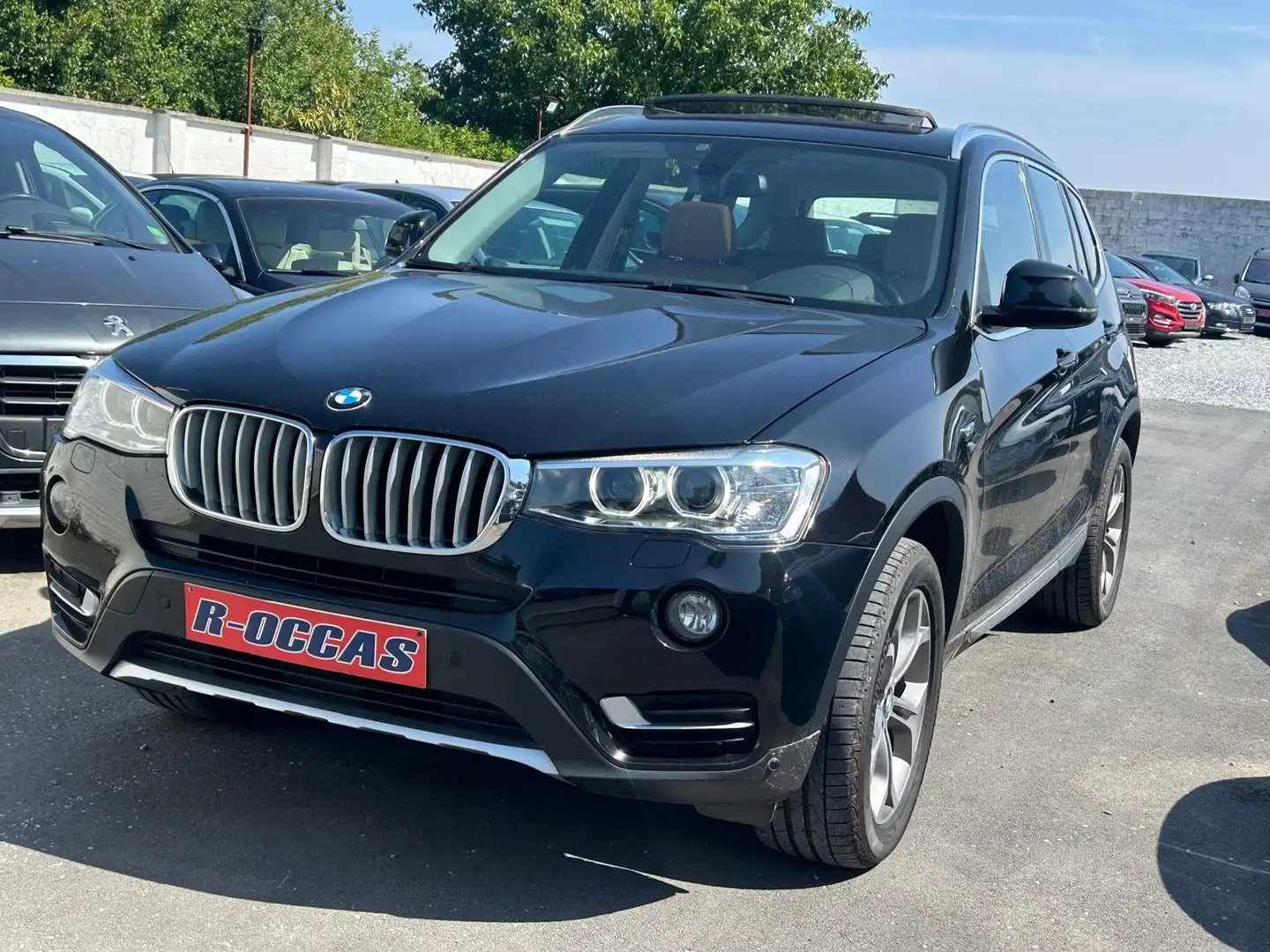BMW X3 2.0 d sDrive18 PANO/LED/CUIR/CLIM AUTO Zwart - 1