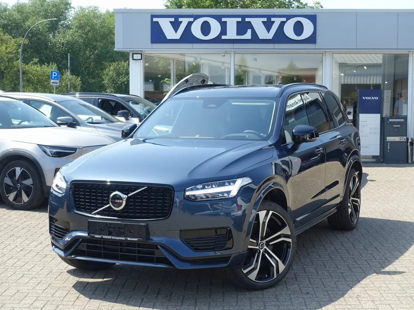 Volvo XC90 Ultra Dark T8 AWD Plug-in Hybrid B&W/360°KA Azul - 1
