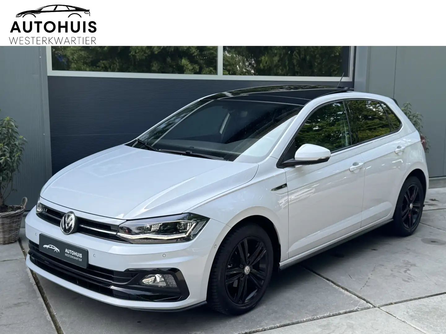 Volkswagen Polo 1.0 TSI 95pk DSG Highline Business R 2x R-Line Pan Blanc - 1