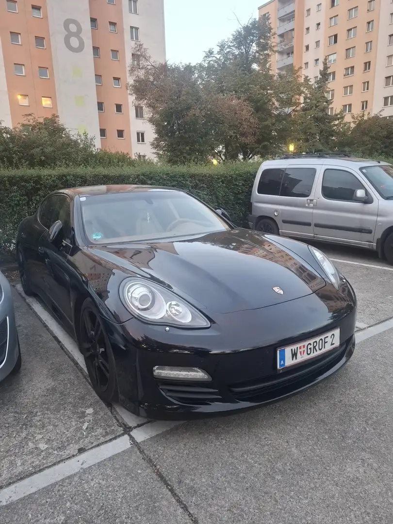 Porsche Panamera 3,0 Diesel Aut. Schwarz - 1