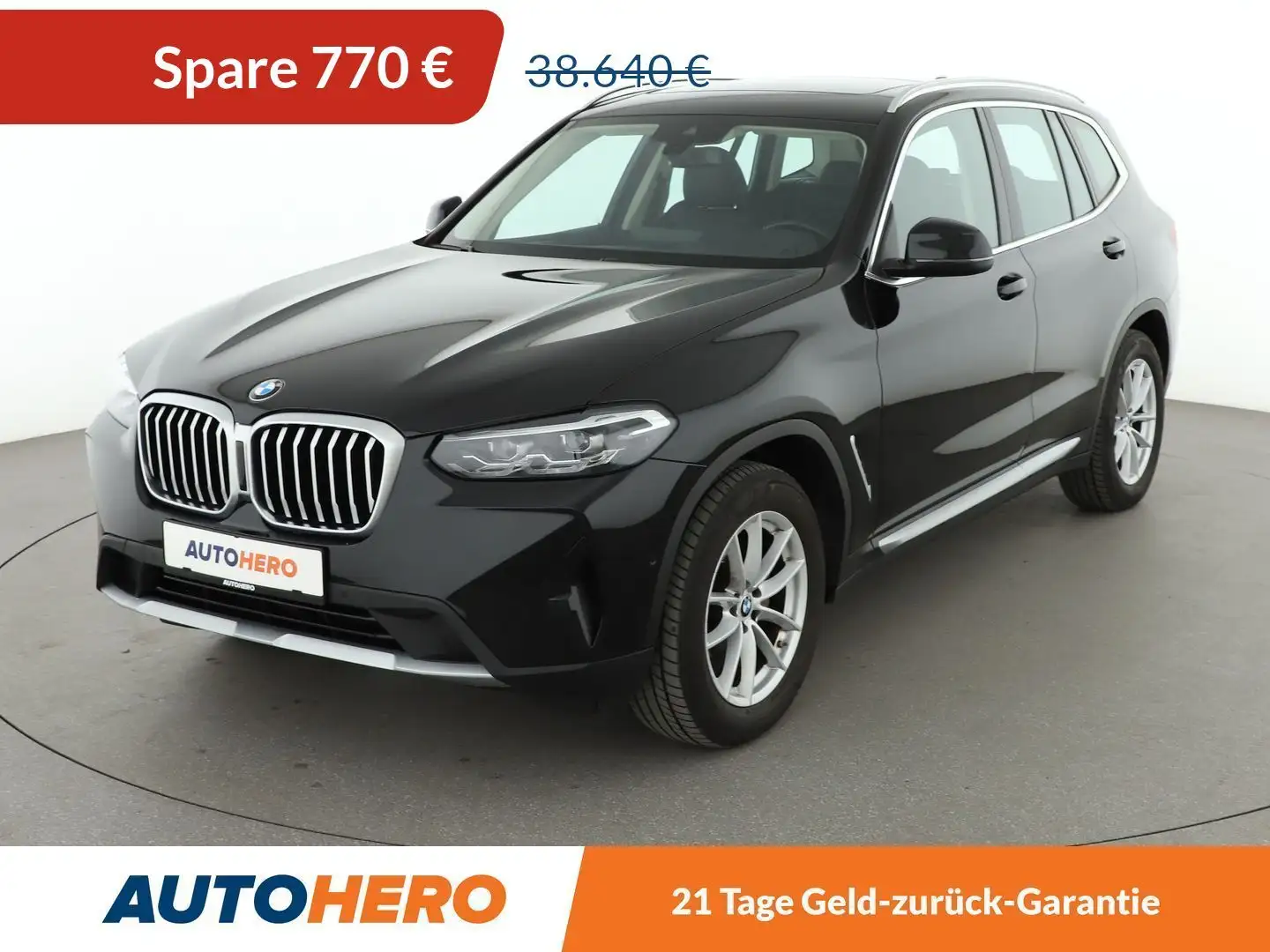 BMW X3 xDrive 20i Aut.*NAVI*LED*TEMPO*CAM*PDC*SHZ* Černá - 1