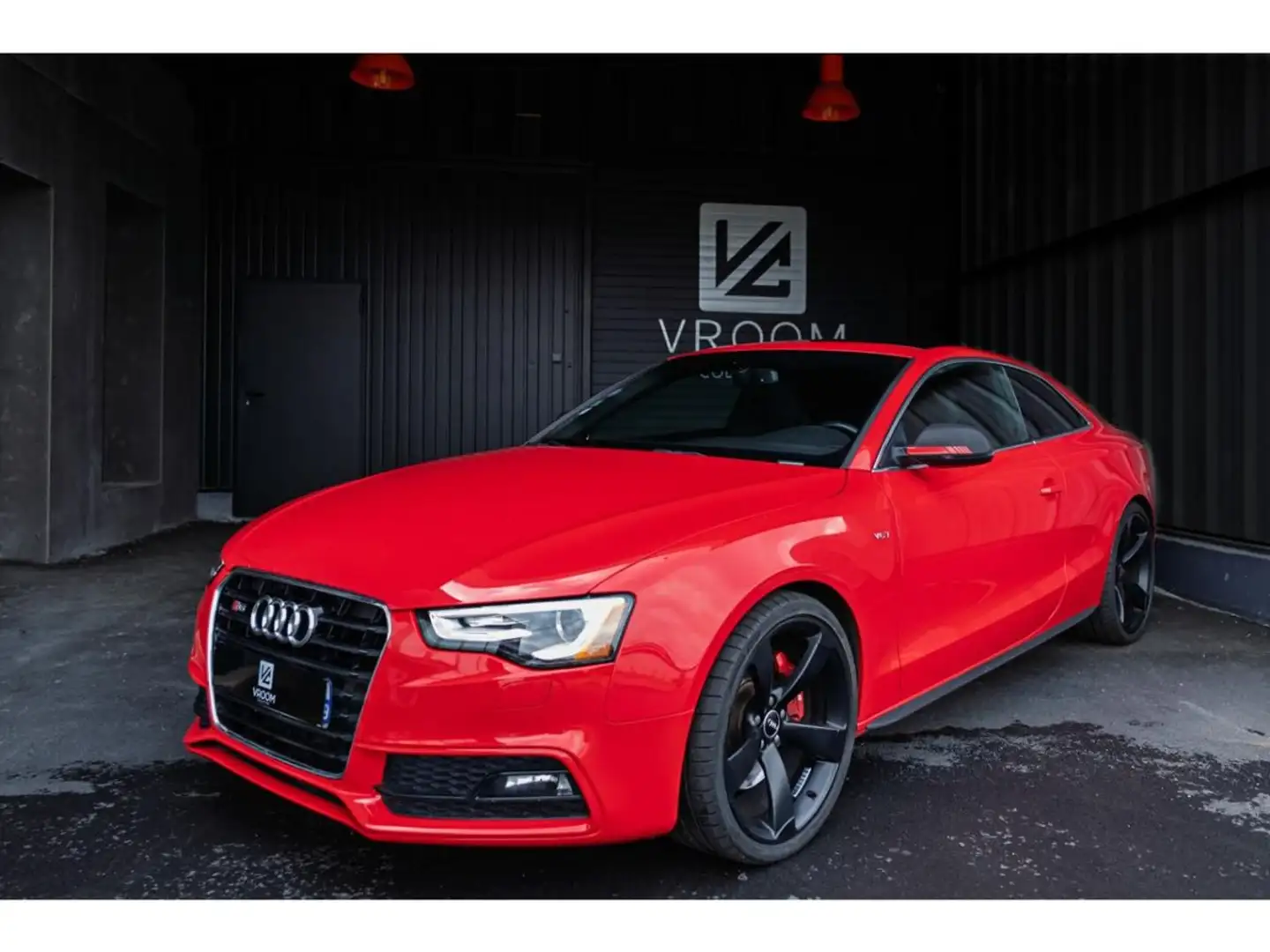 Audi A5 S5 Quattro 3.0 V6 TFSI 333CV - BV S-tronic S5 COUP Rouge - 1