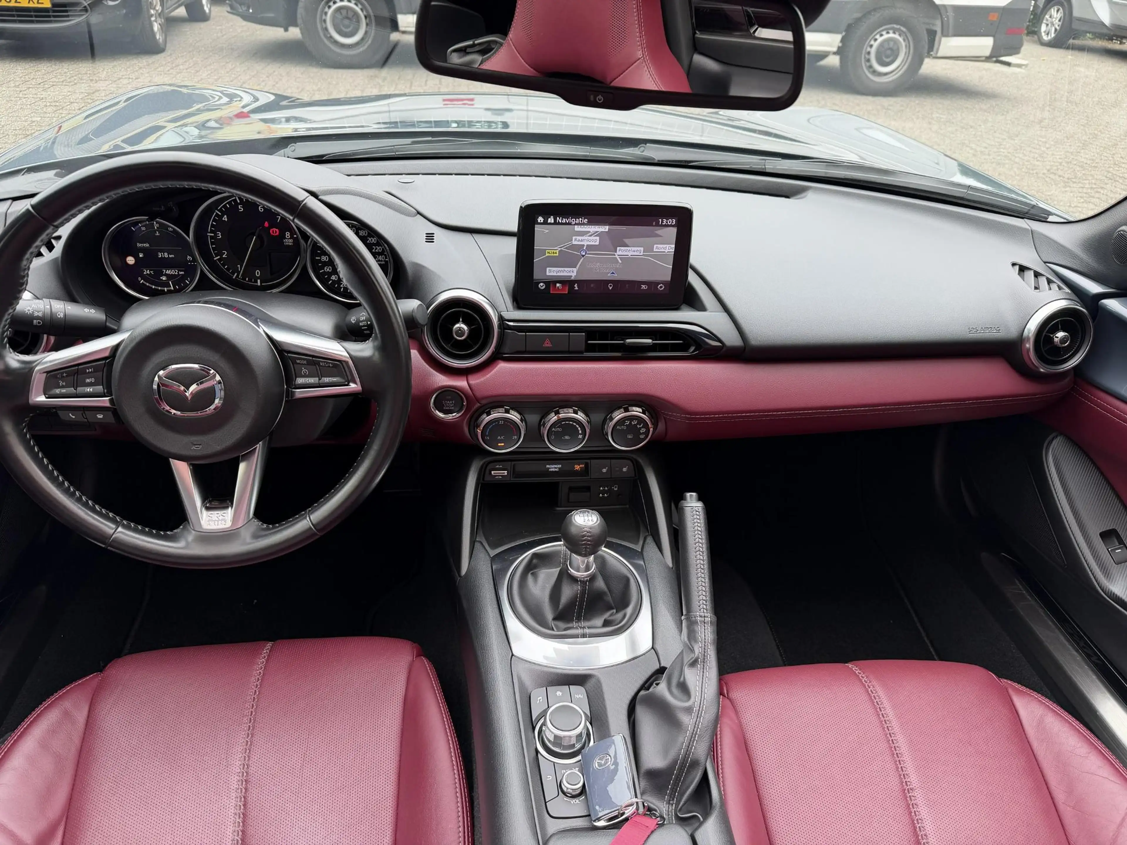 Mazda MX-5 RF 2.0 SkyActiv-G Apple carplay/Clima/Camera/Leder — photo 8