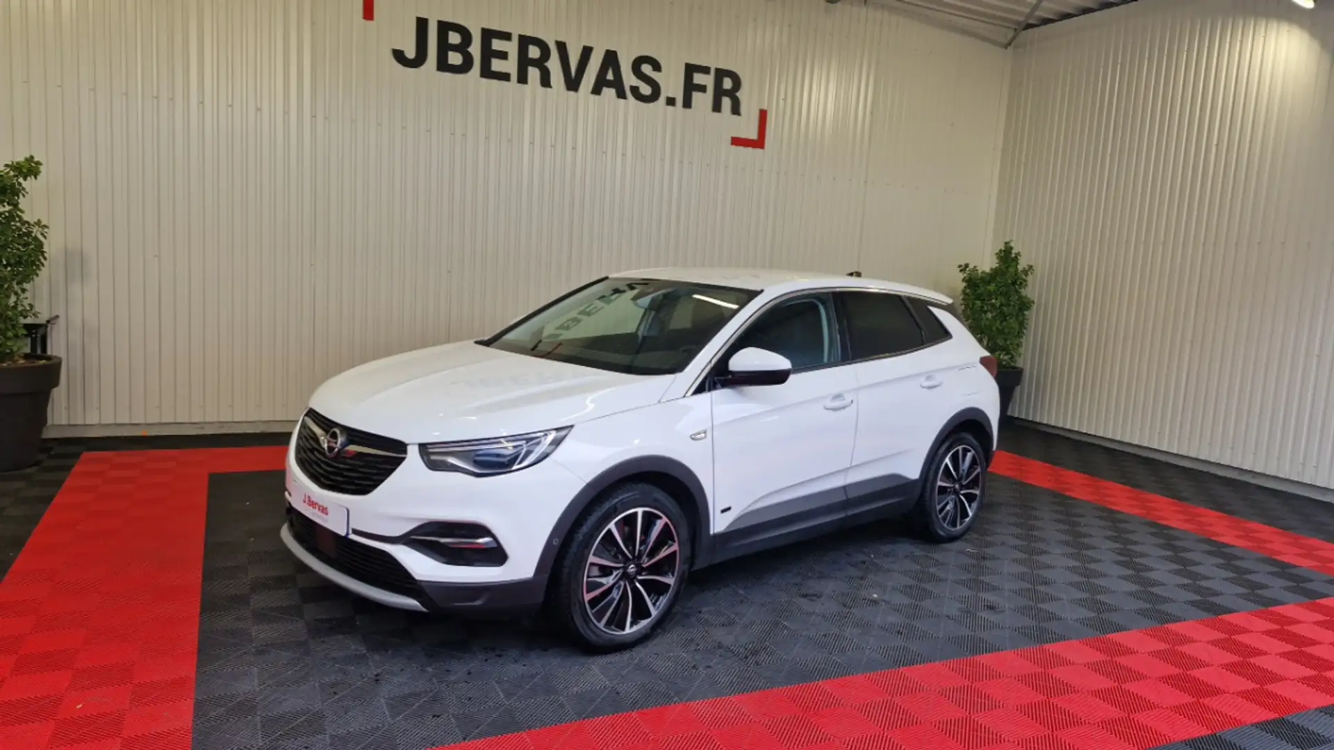 Opel Grandland X HYBRID4 300 CH AWD BVA8 ELEGANCE BUSINESS Blanc - 1