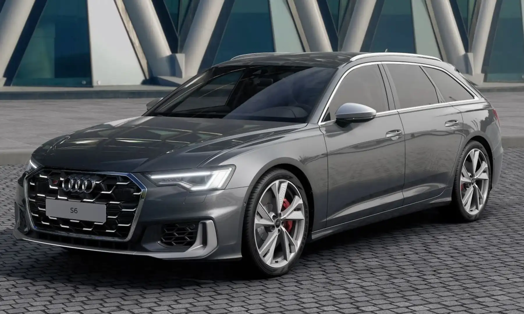 Audi S6 Avant TDI qu B&O AHK LUFTFEDERUNG Grau - 1