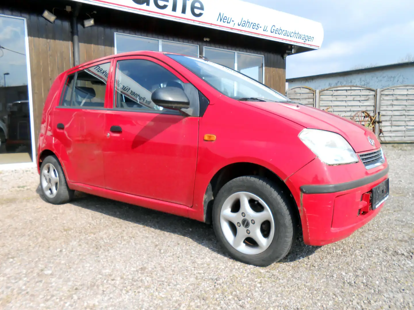 Daihatsu Cuore 1.0 Plus KLIMAANLAGE ALURÄDER RADIO CD Rojo - 1