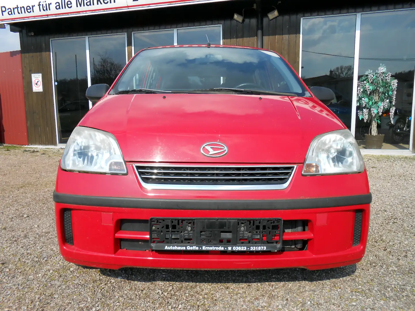 Daihatsu Cuore 1.0 Plus KLIMAANLAGE ALURÄDER RADIO CD Rot - 2