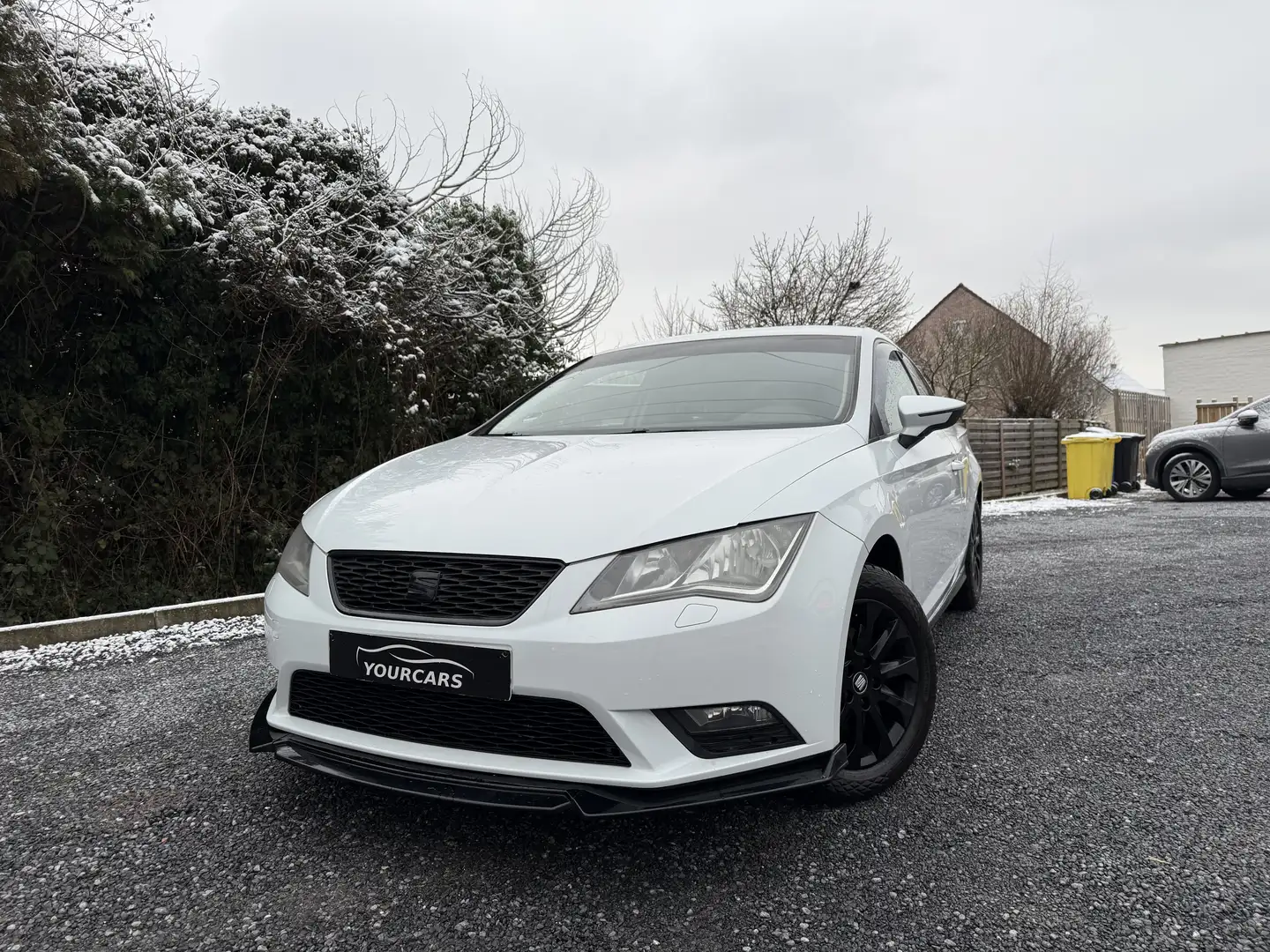 SEAT Leon 1.6 CR TDi Style DSG * 1ste OWNER Weiß - 1