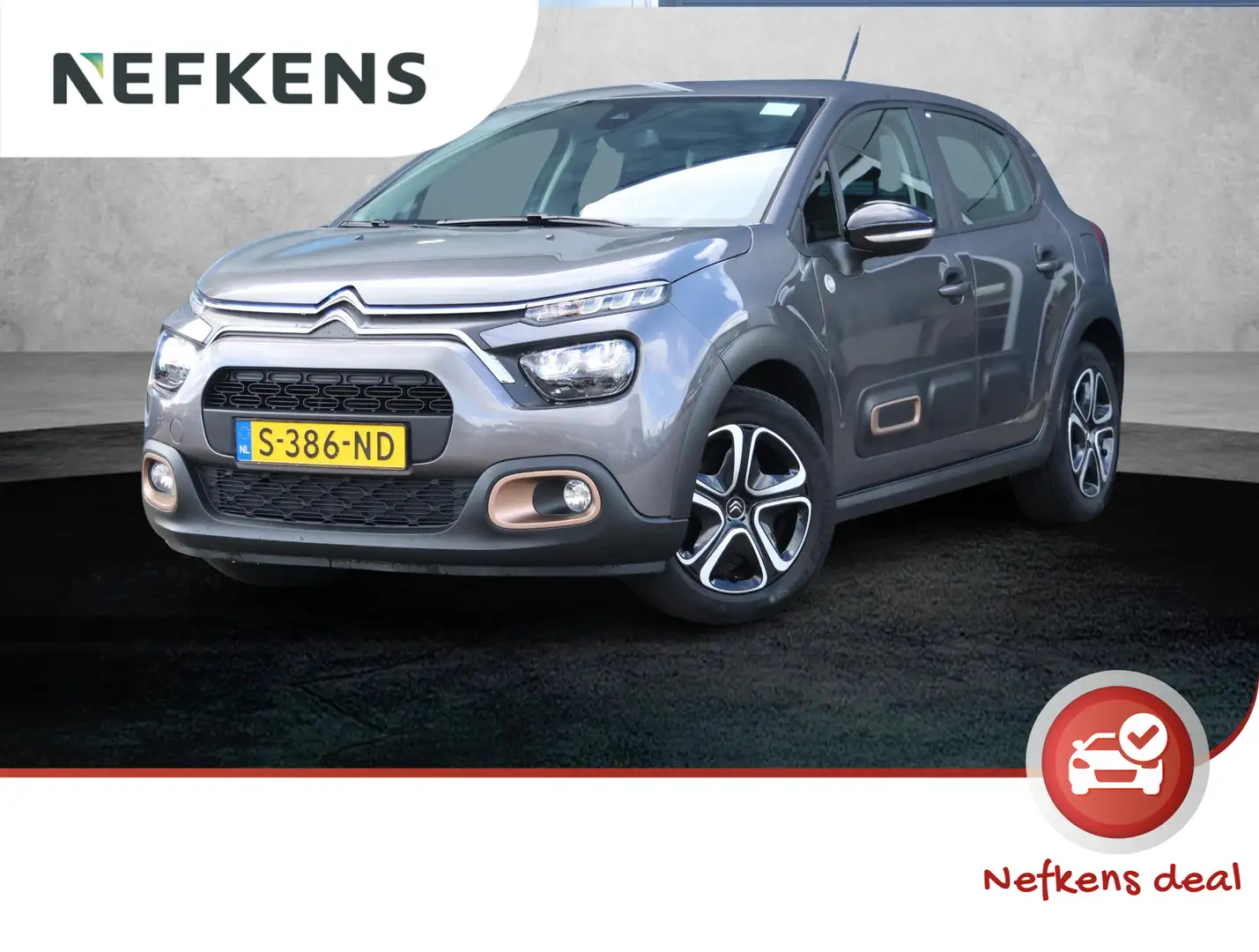 Citroen C3 1.2 P.T. C-Series | 1ste eigenaar | Navigatie d.m. Grijs - 1