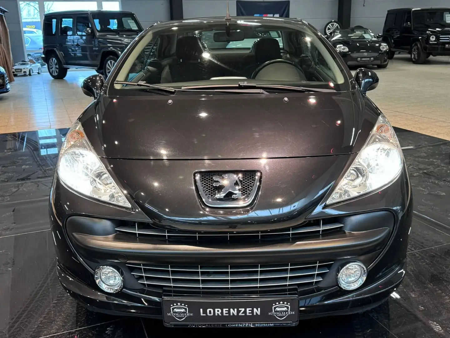 Peugeot 207 CC Cabrio-Coupe Sport VTI-120 Klima 1.Hand Schwarz - 2