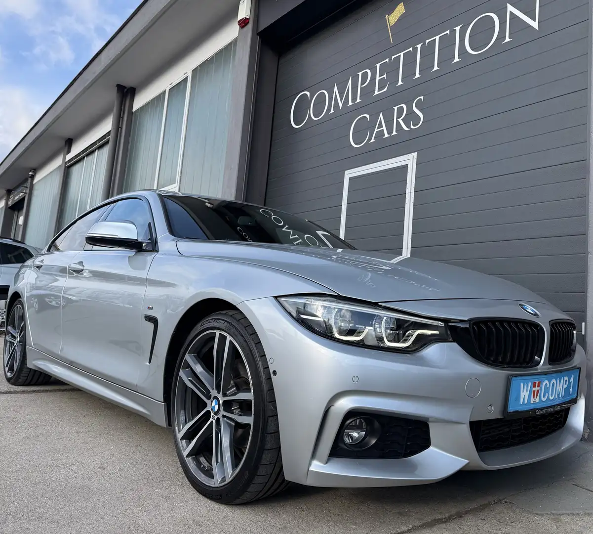 BMW 420 420d**M-SPORT, Schiebedach, HARMAN, LED, KEYLESS** Grau - 1