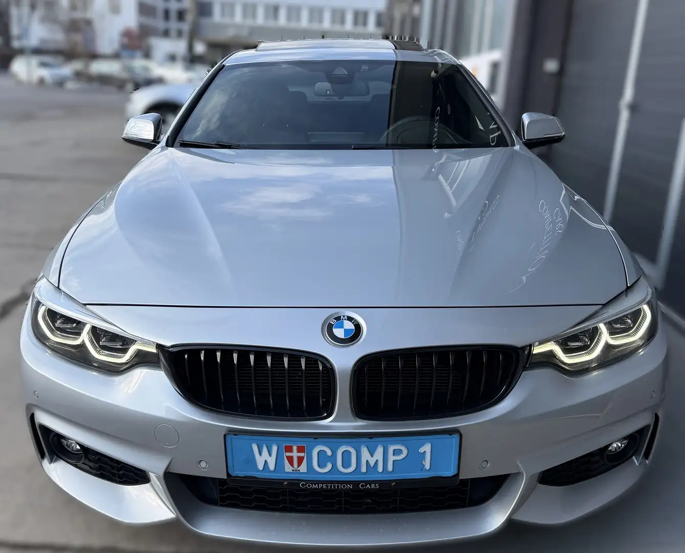 BMW 420 420d**M-SPORT, Schiebedach, HARMAN, LED, KEYLESS** Grau - 2