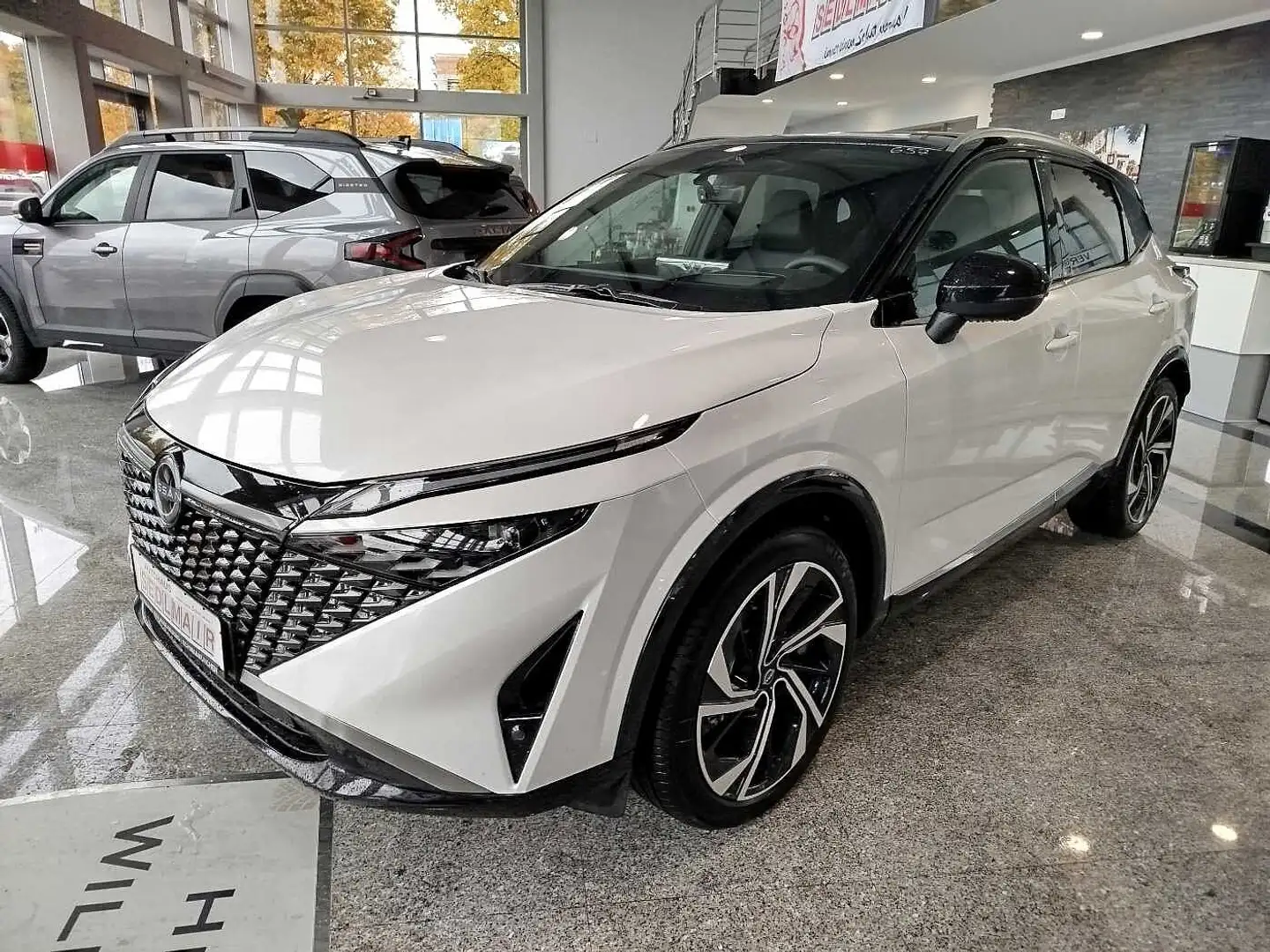 Nissan Qashqai 1.3 DIG-T MHEV TEKNA+ *PANO/BOSE/20ZOLL* Blanco - 1