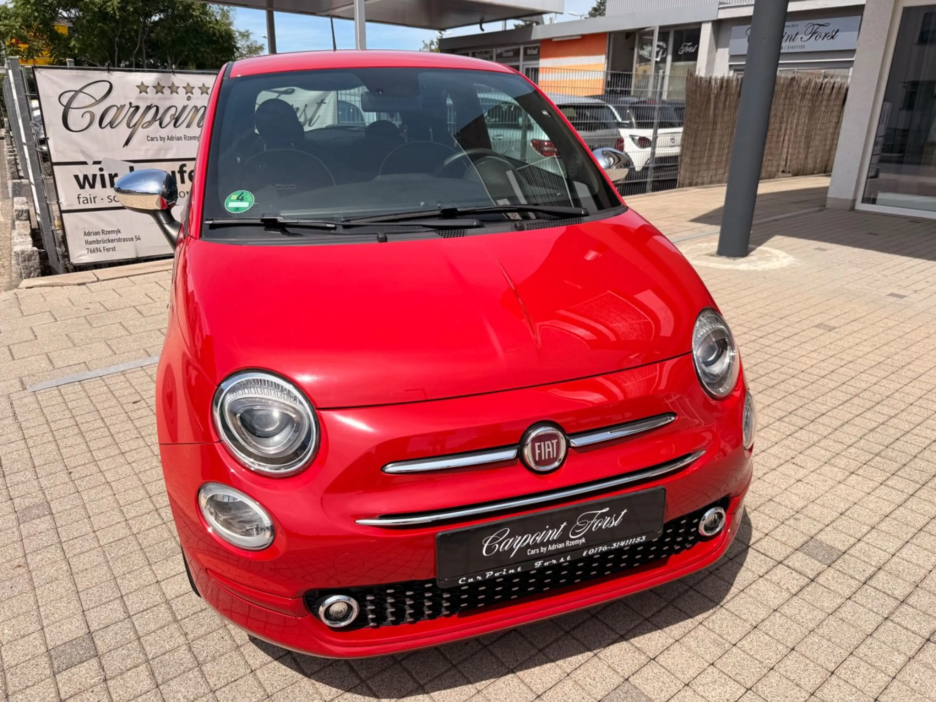 Fiat 500 1.Hand, NAVI,61200km — photo 3