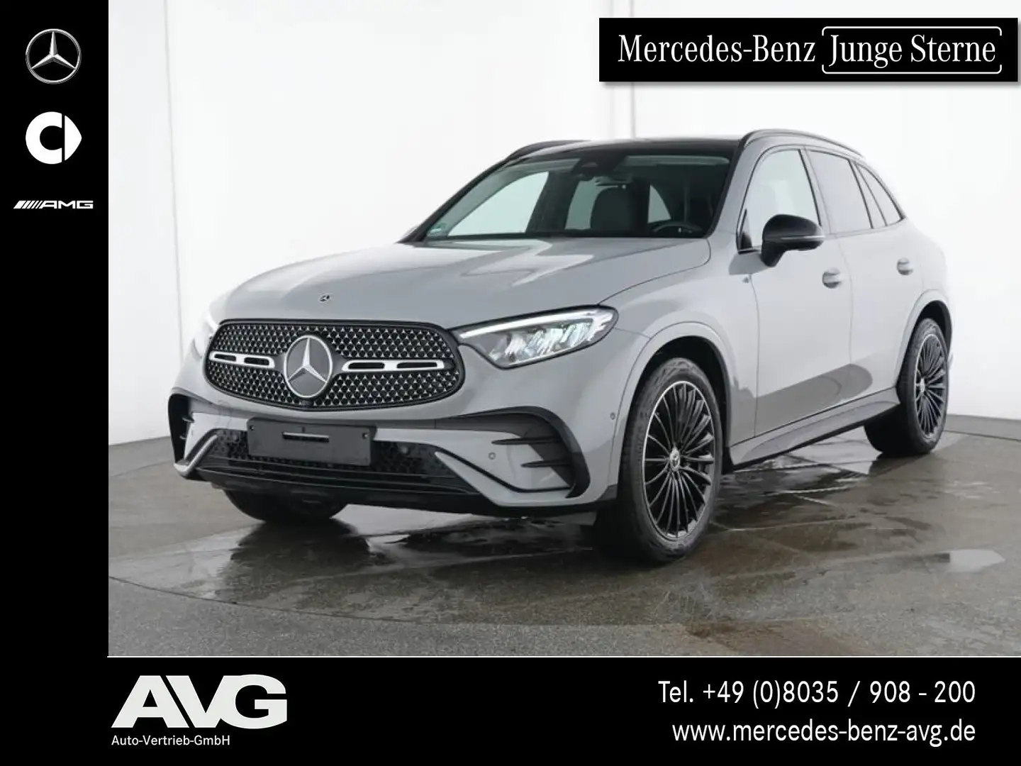 Mercedes-Benz GLC 300 GLC 300 4M AMG Advanced Plus Pano AHK Night Grau - 1