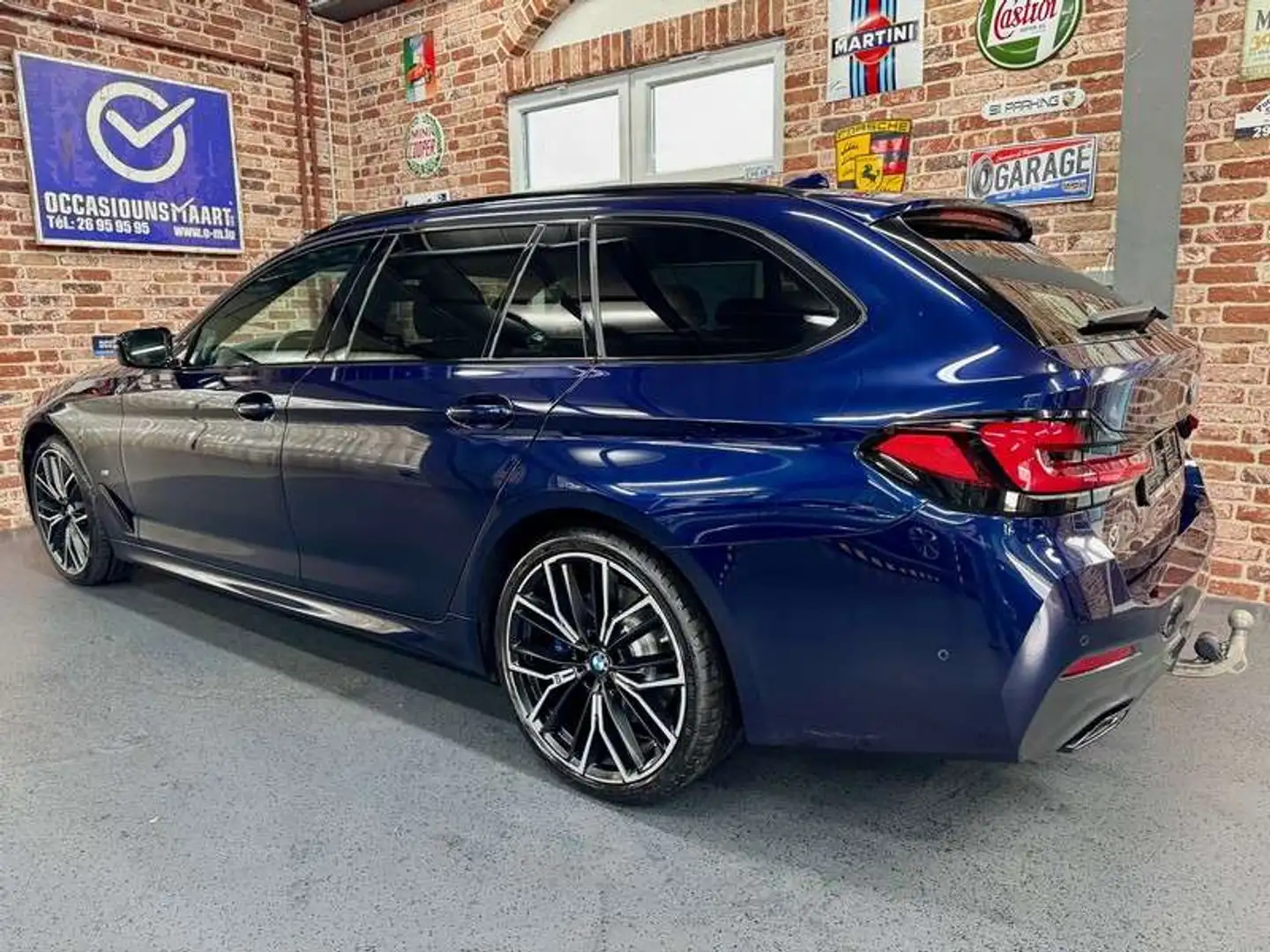 BMW 520 520dA Touring 2.0 190cv Auto M-SPORT Gris - 2