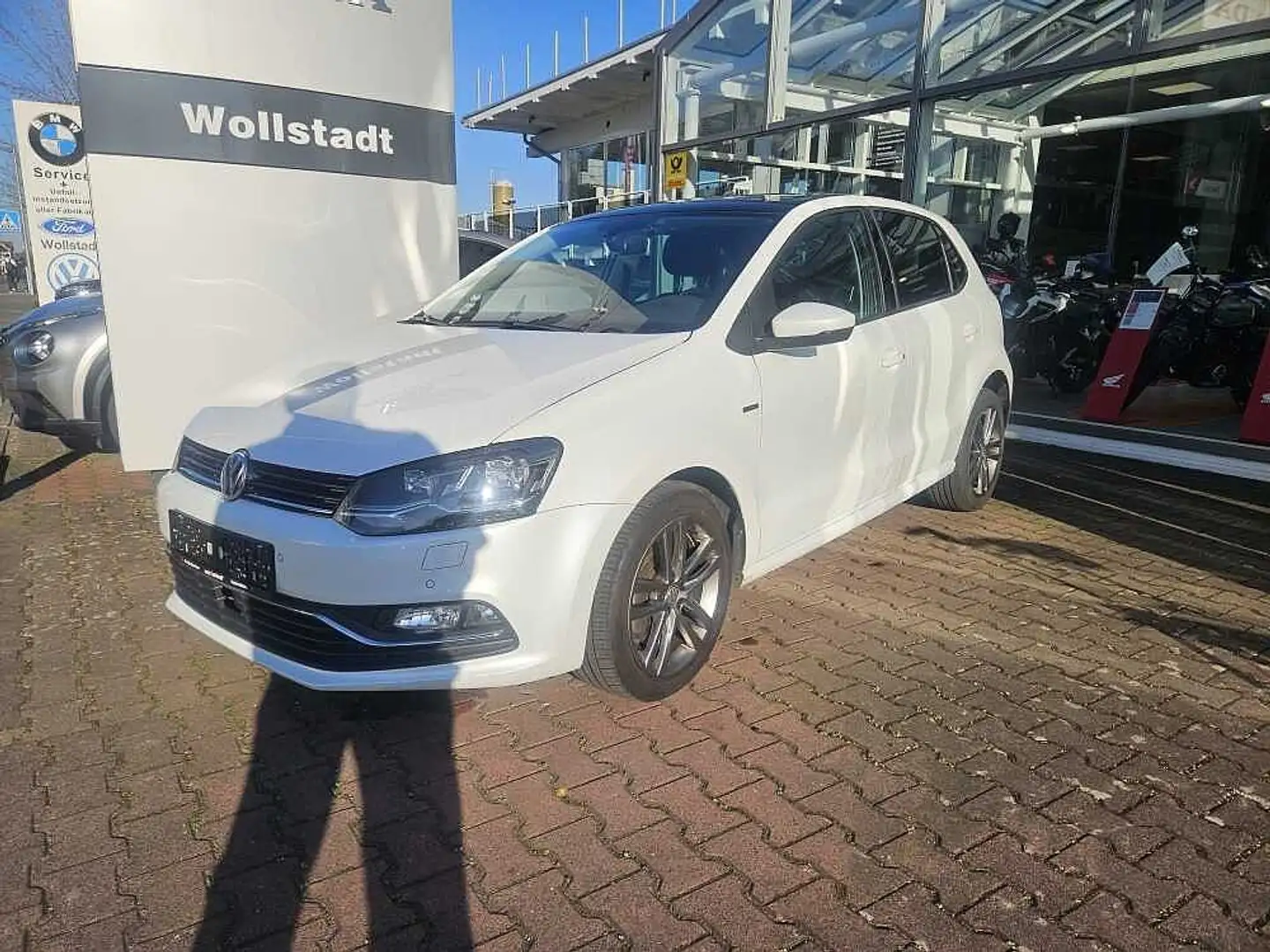 Volkswagen Polo V 5-Türer 1.2 TSI Lounge m.Navi / Schiebedach Weiß - 1