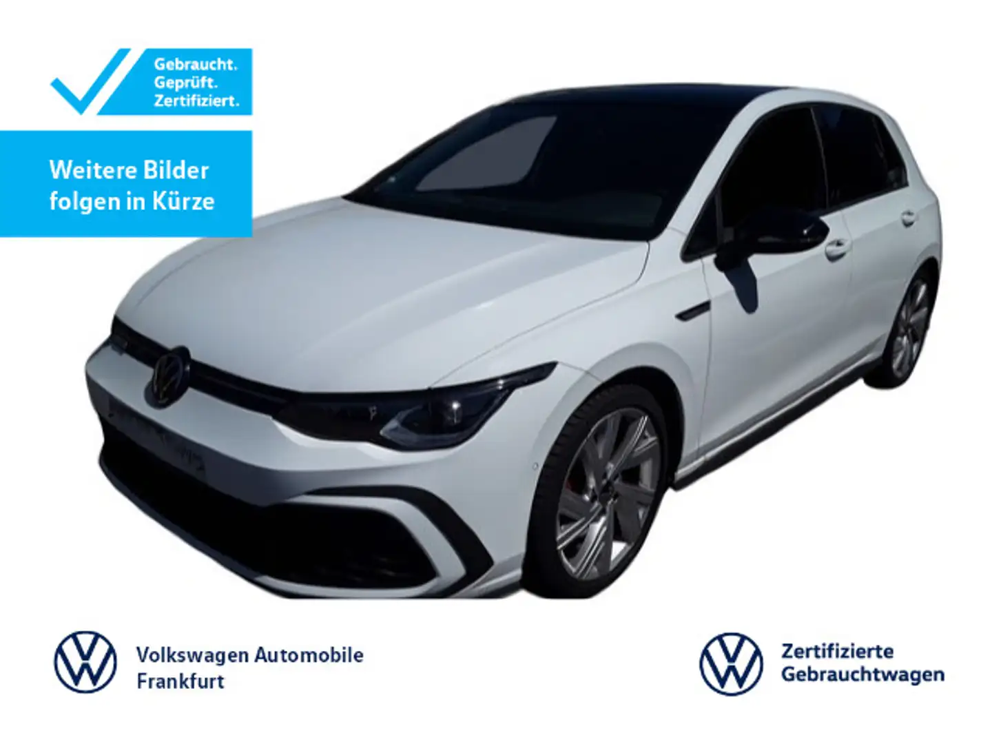 Volkswagen Golf VIII 2.0 TDI DSG GTD Navi IQ.LIGHT - LED-Ma Weiß - 1