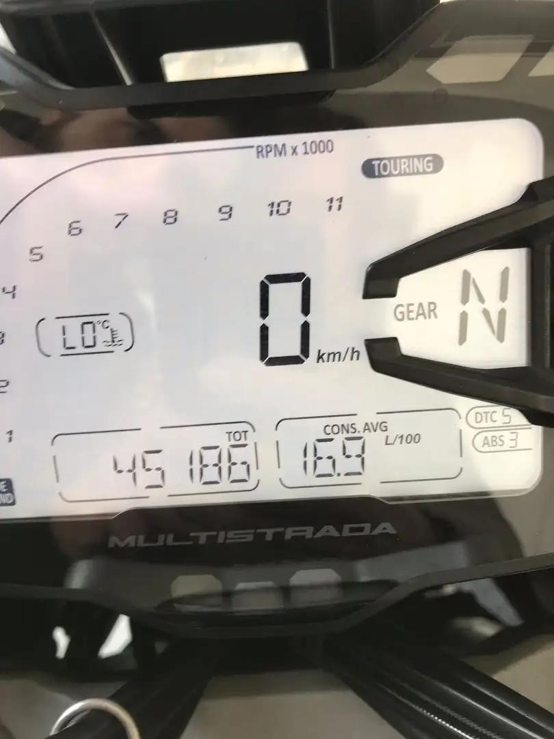 Ducati Multistrada 950 red Červená - 2