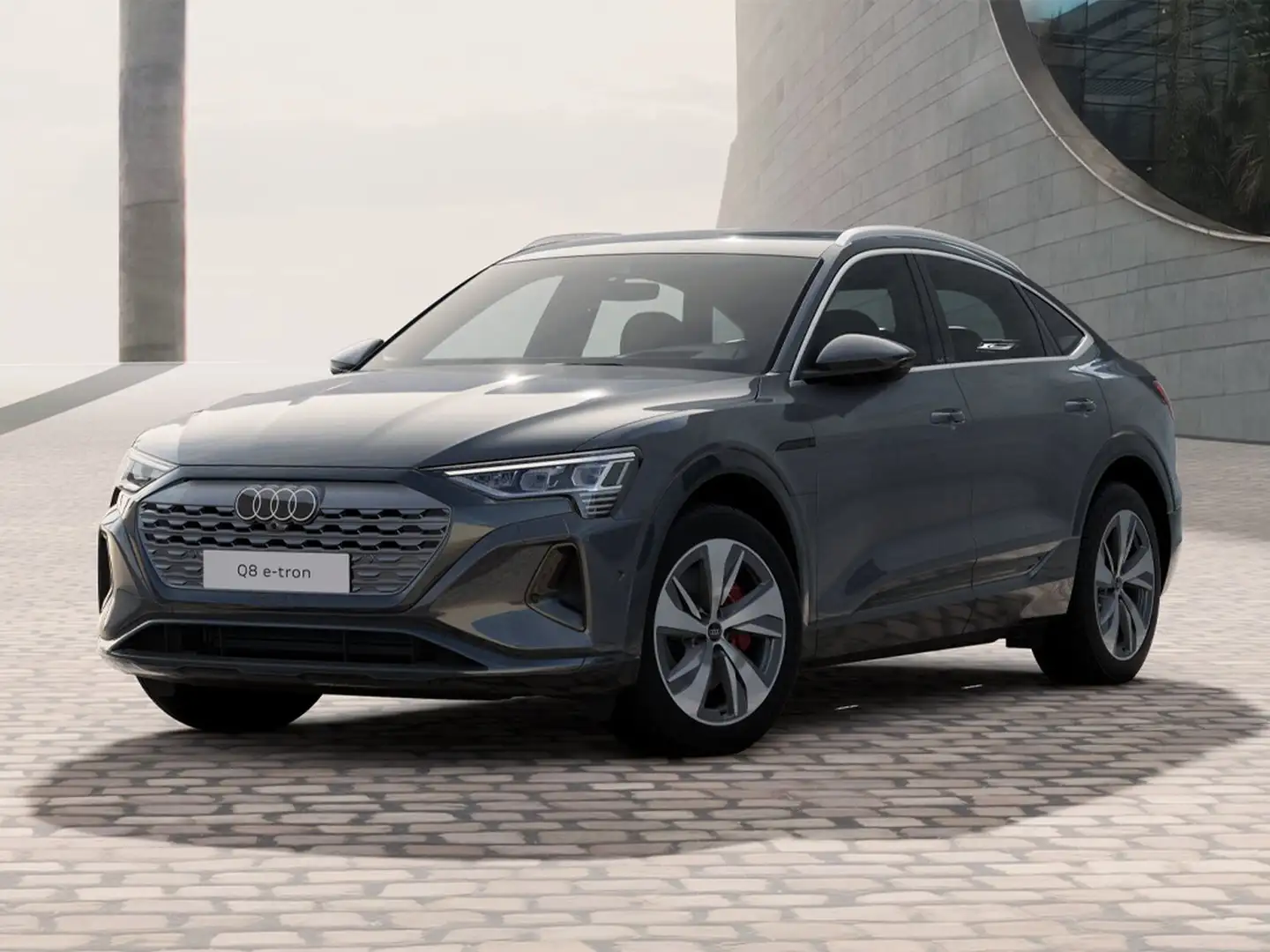 Audi Q8 e-tron sportback e-tron 50 quattro Gris - 1