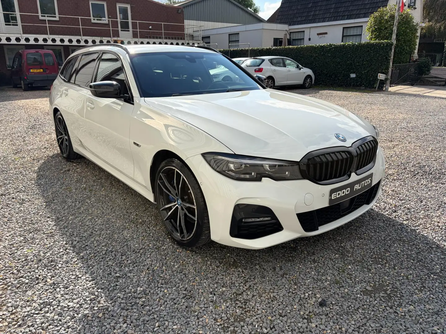 BMW 320 3-serie Touring 320e High Executive M-Sport Add cr Blanc - 2