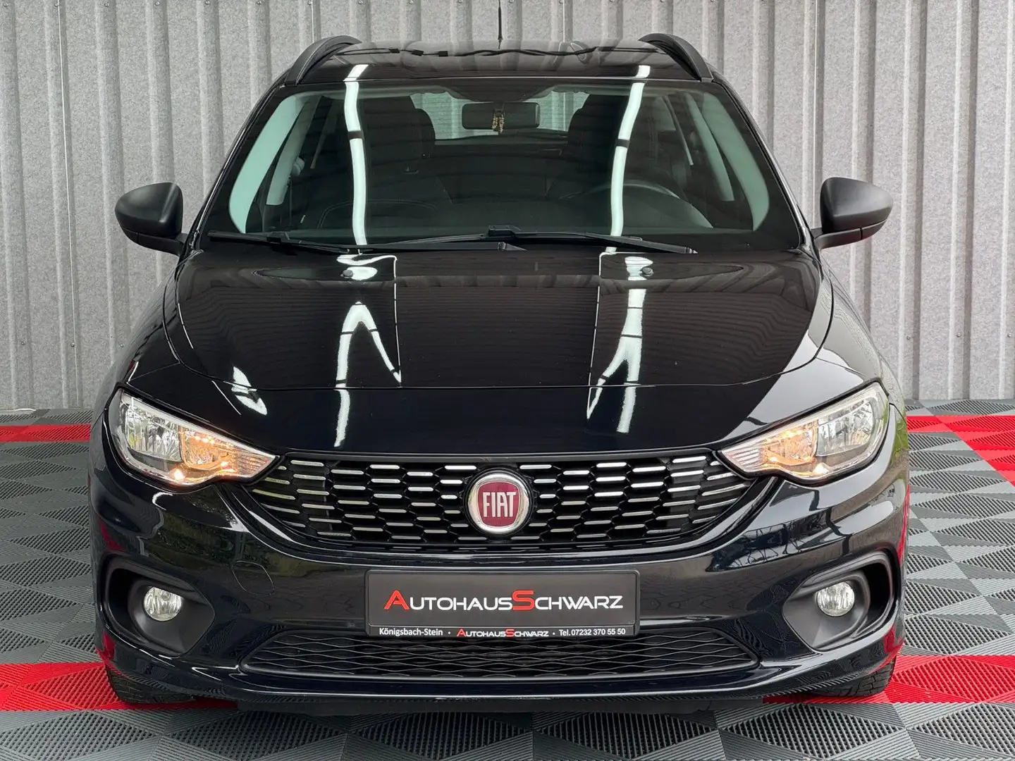 Fiat Tipo Pop 1.3JTD PDC Tempo MFL Klima 8Fach 2.Hand Zwart - 2