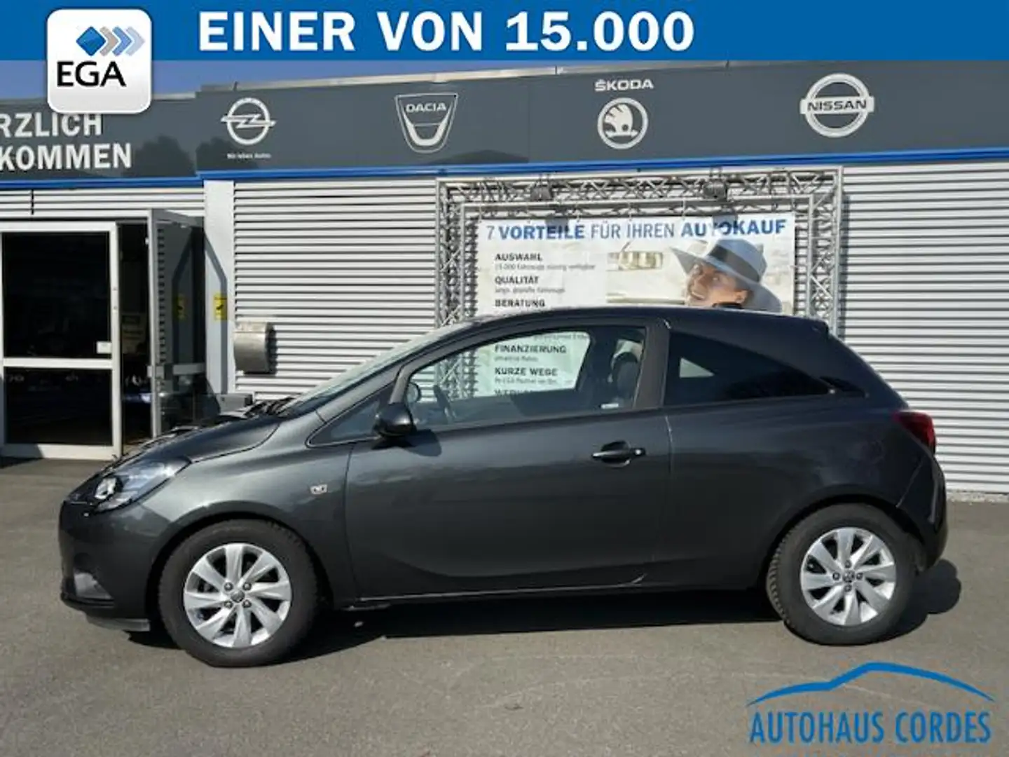 Opel Corsa 1.4 ON KLIMA*SHZG*RADIO*BTH*SMART-LINK*PDC*R-CAM Gris - 2