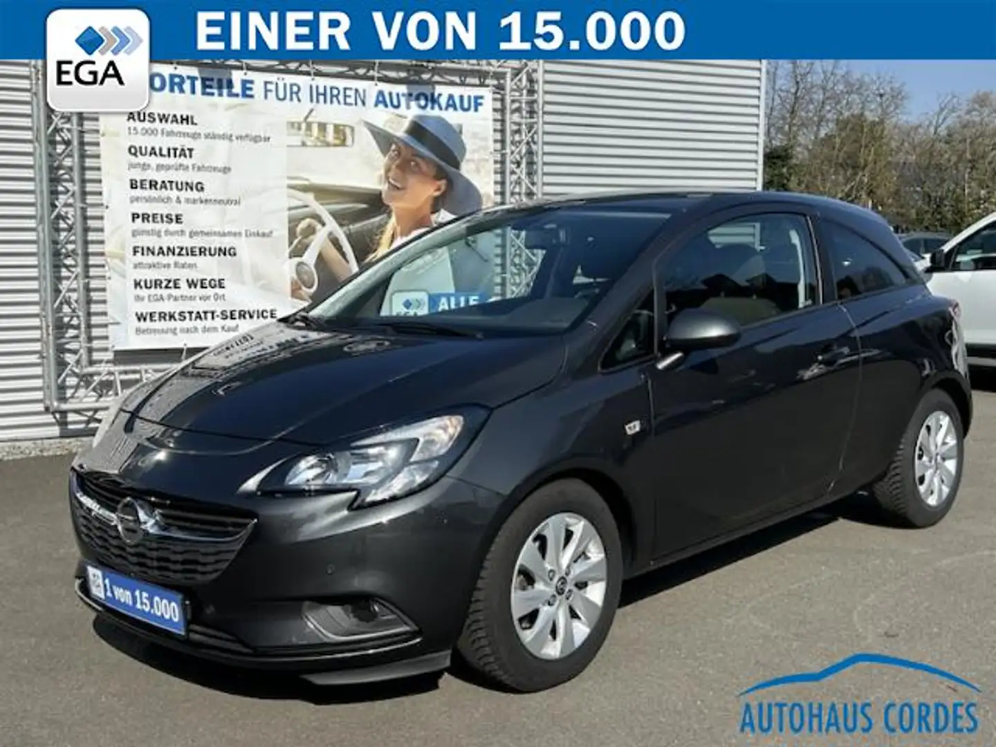 Opel Corsa 1.4 ON KLIMA*SHZG*RADIO*BTH*SMART-LINK*PDC*R-CAM Grau - 1