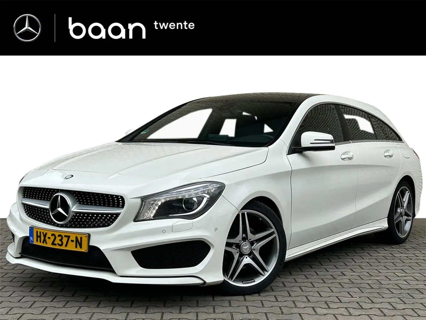 Mercedes-Benz CLA 180 Shooting Brake Ambition AMG Line Automaat l Panora Wit - 1