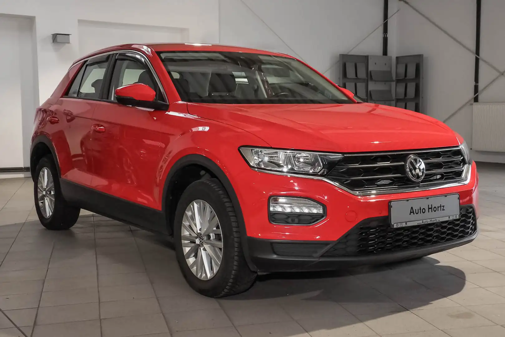 Volkswagen T-Roc 1.6 TDI , AHK, Alufelgen, Climatronic uvm Ba Rot - 2